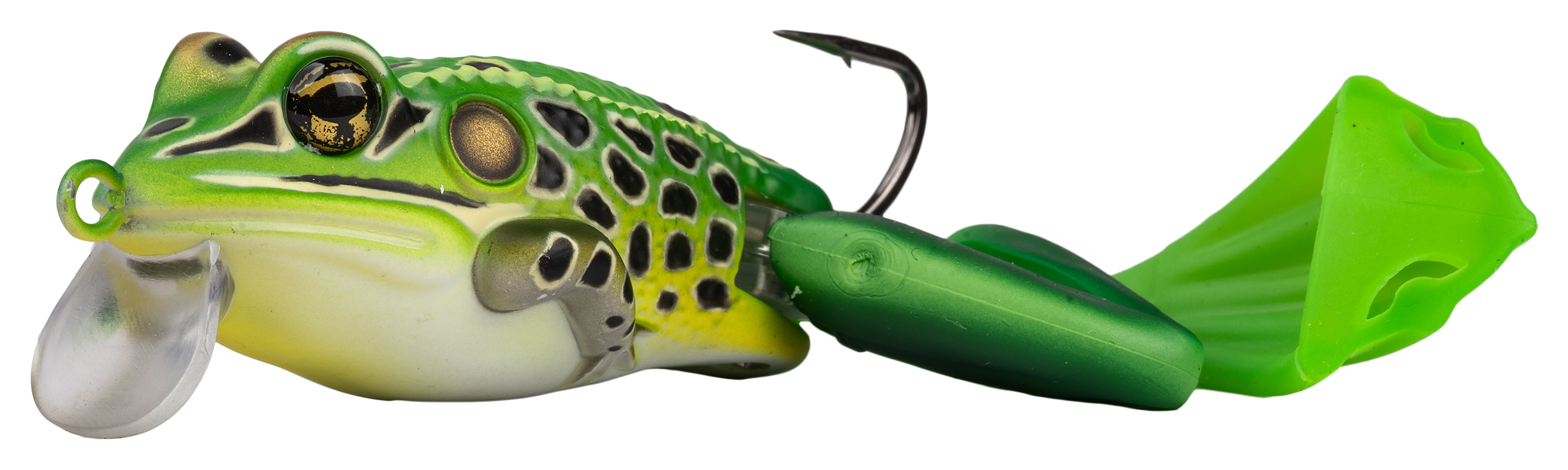 Image of LIVETARGET Ultimate Diver Frog - 2'' - Green/Yellow