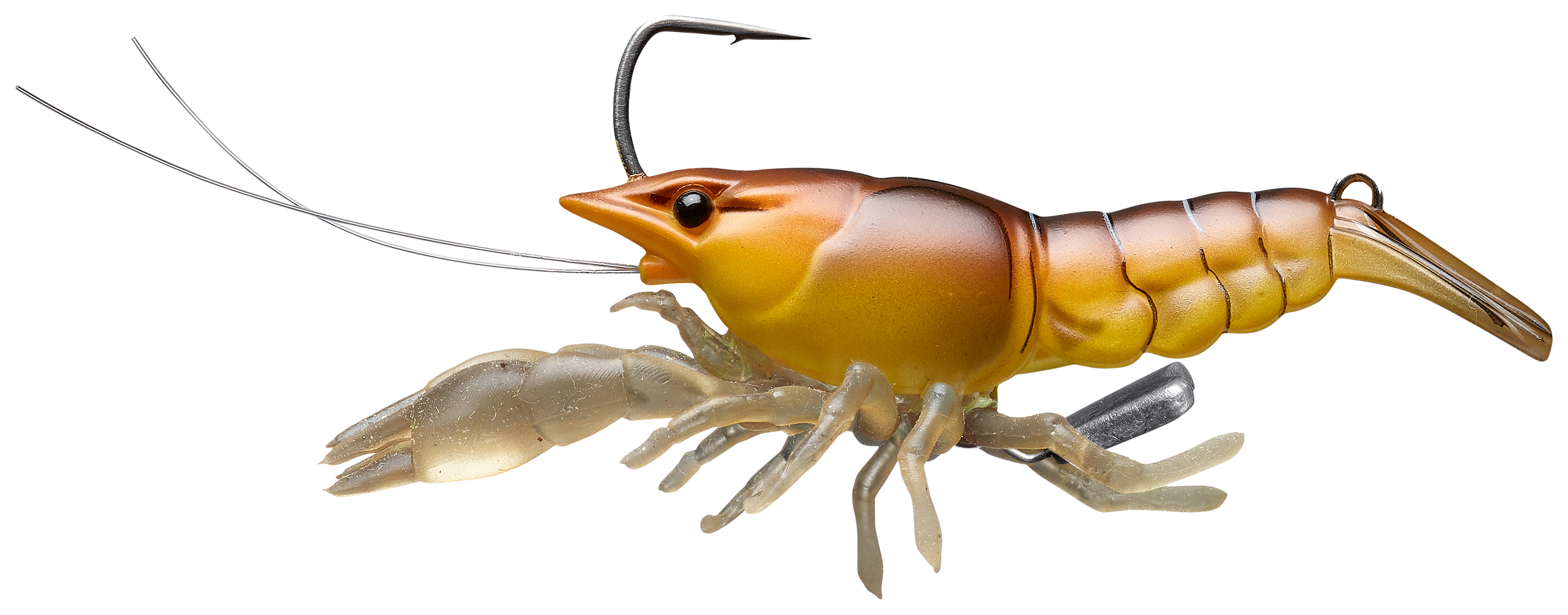 Image of LIVETARGET Live Craw - Orange Brown Craw