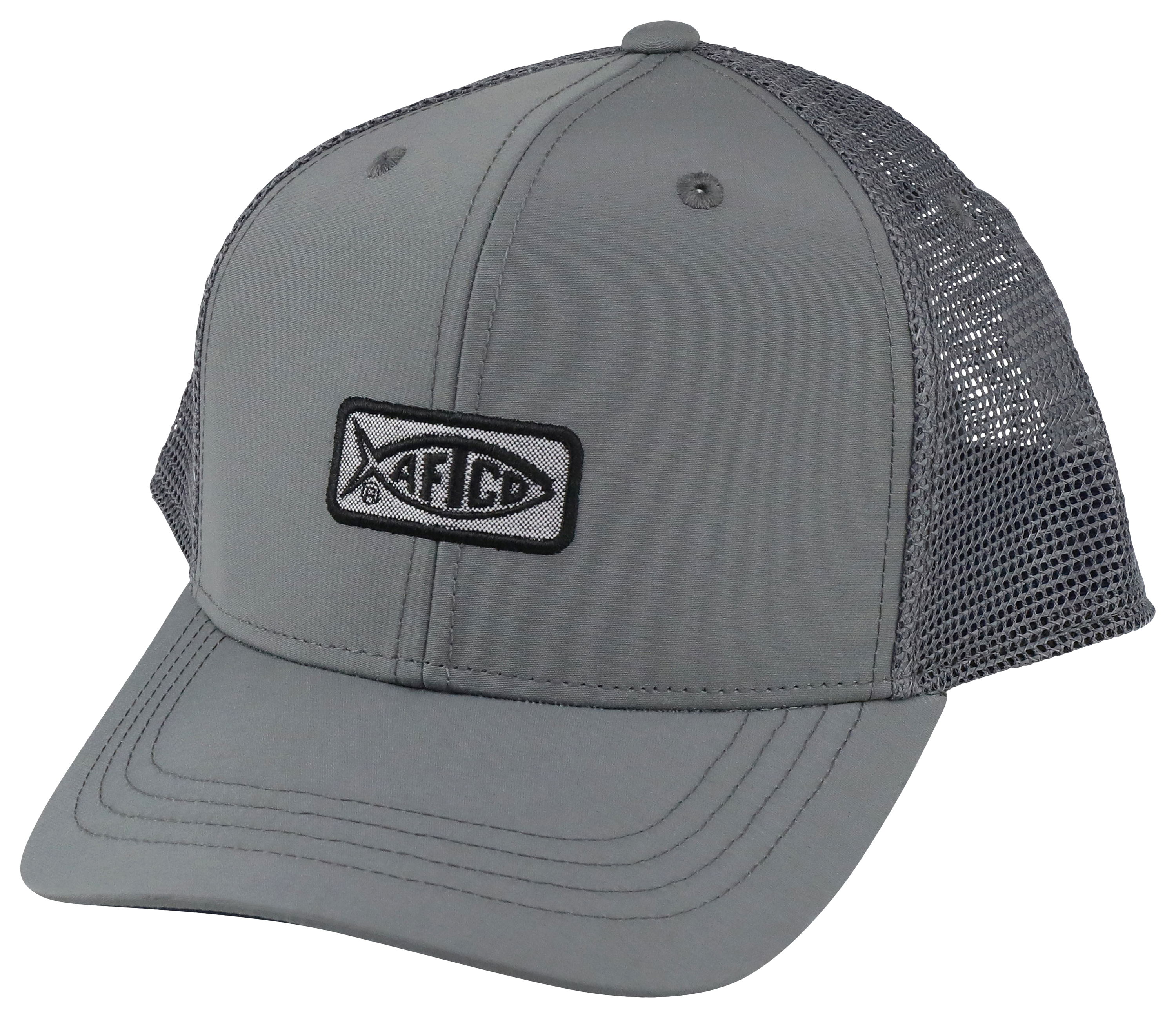 AFTCO Original Fishing Trucker Hat - Charcoal