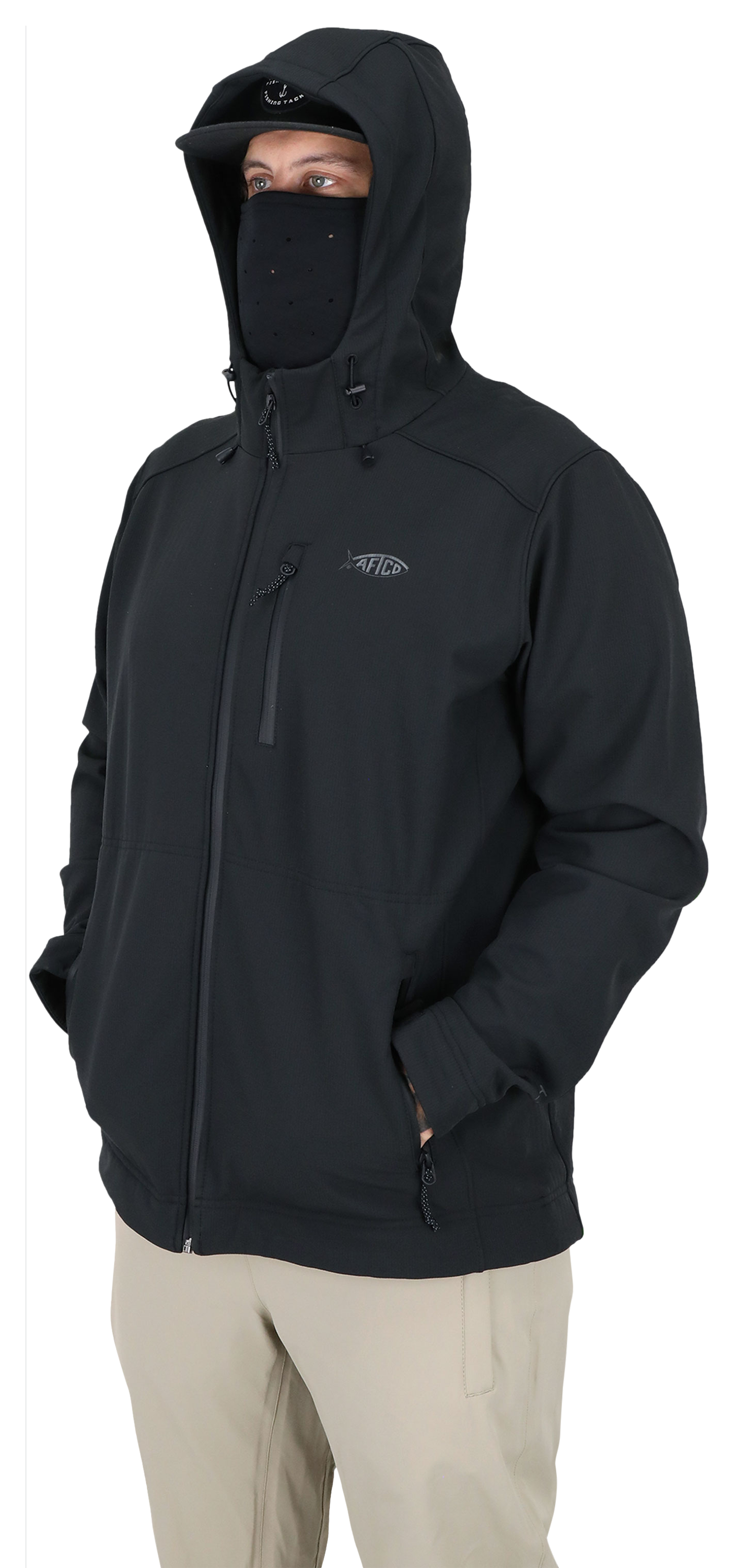 Image of AFTCO Reaper Windproof Jacket - Black - XL