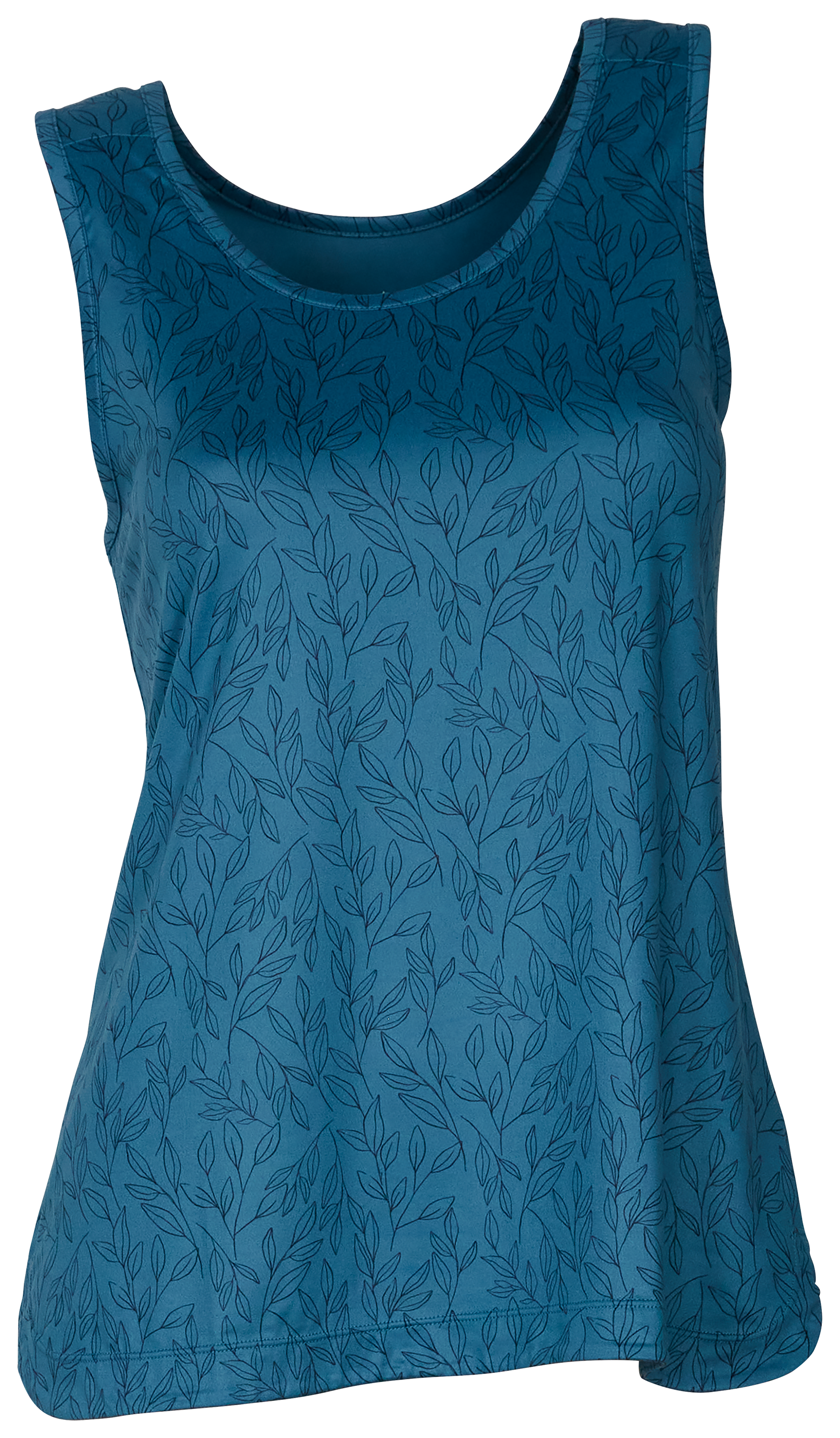 Ascend Performance Tank Top for Ladies - Larkspur Leaves - XL