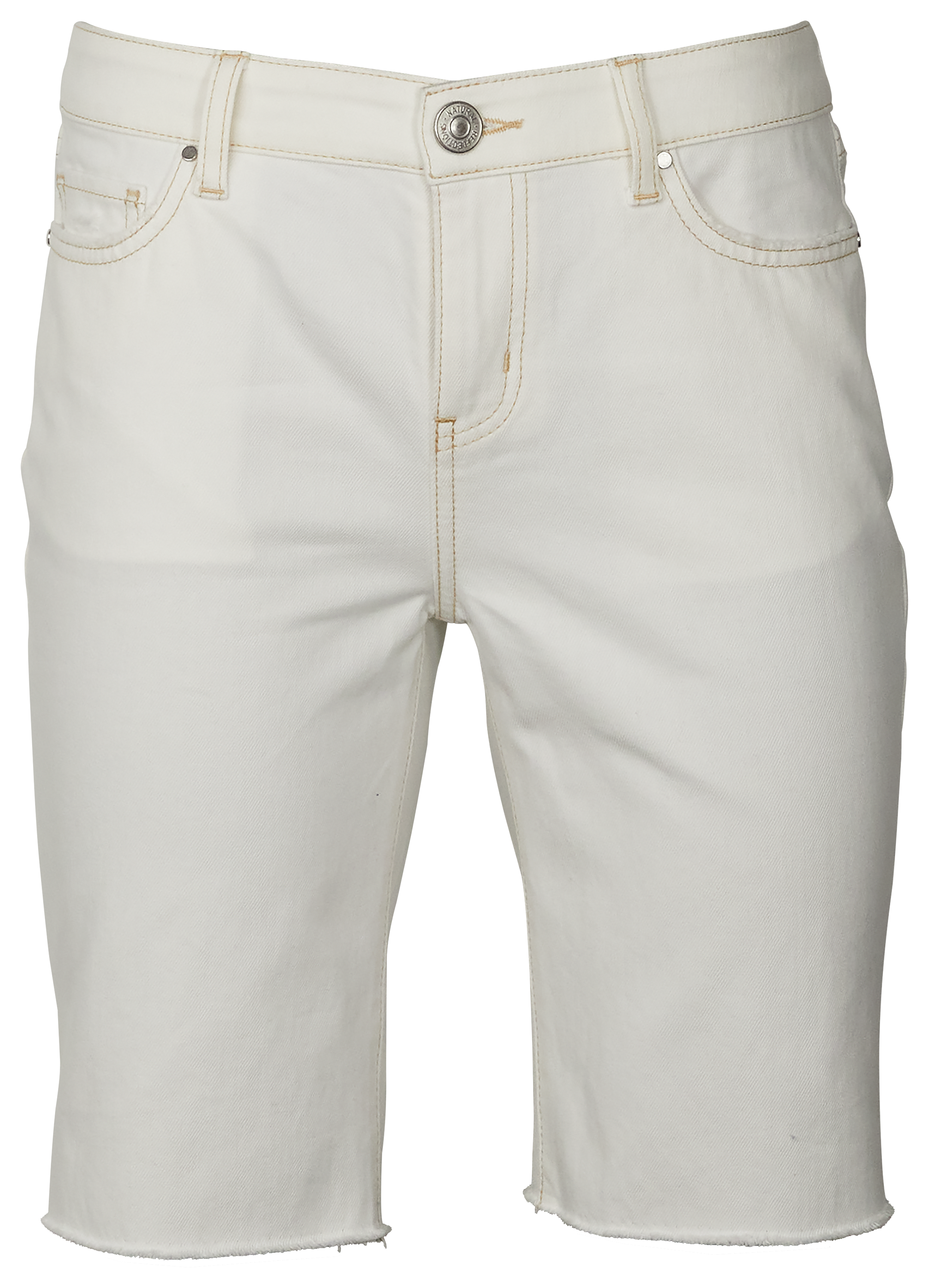 Natural Reflections Osage Bermuda Shorts for Ladies - White - 10