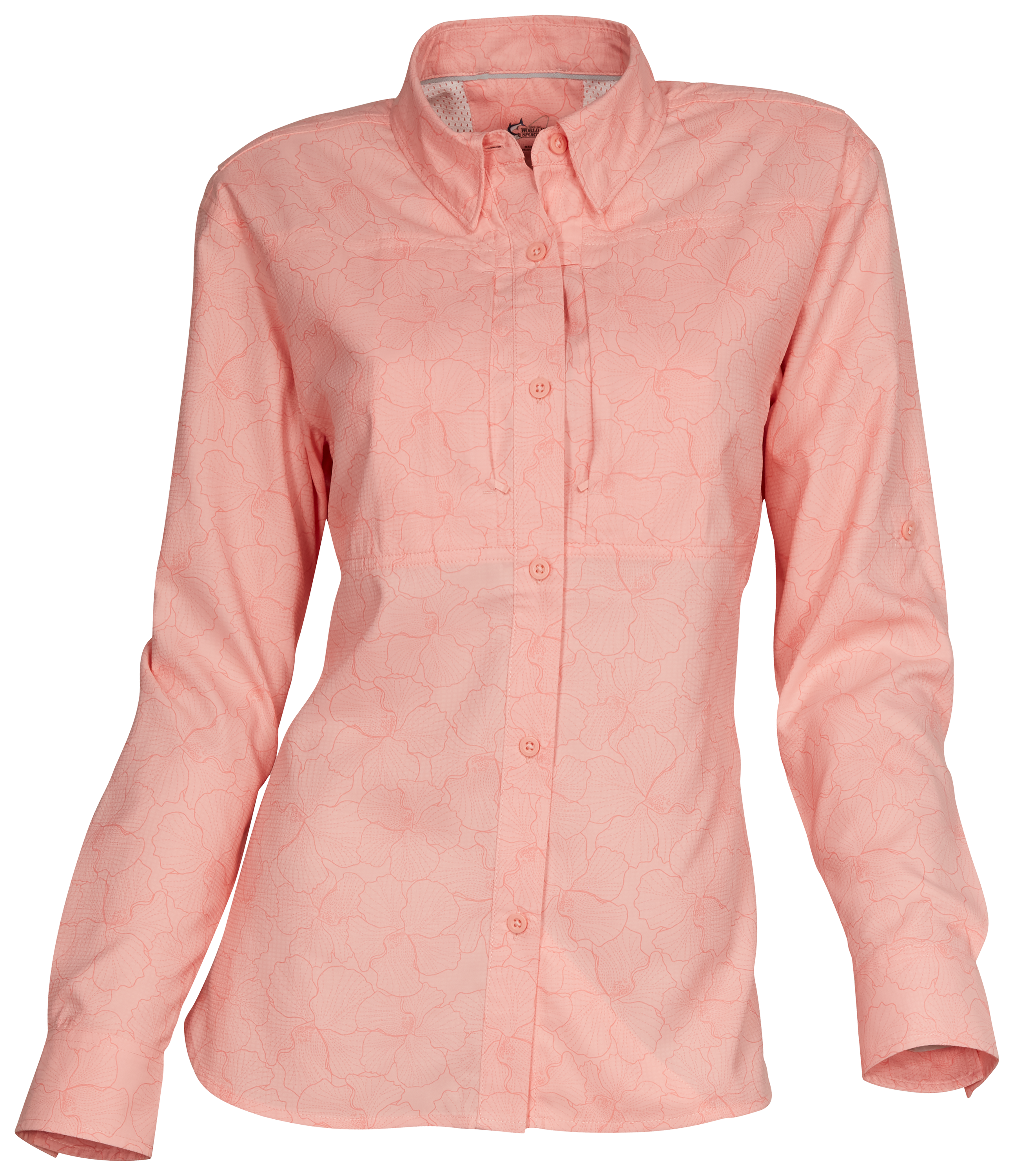 World Wide Sportsman Marina Long-Sleeve Shirt for Ladies - Candlelight Peac