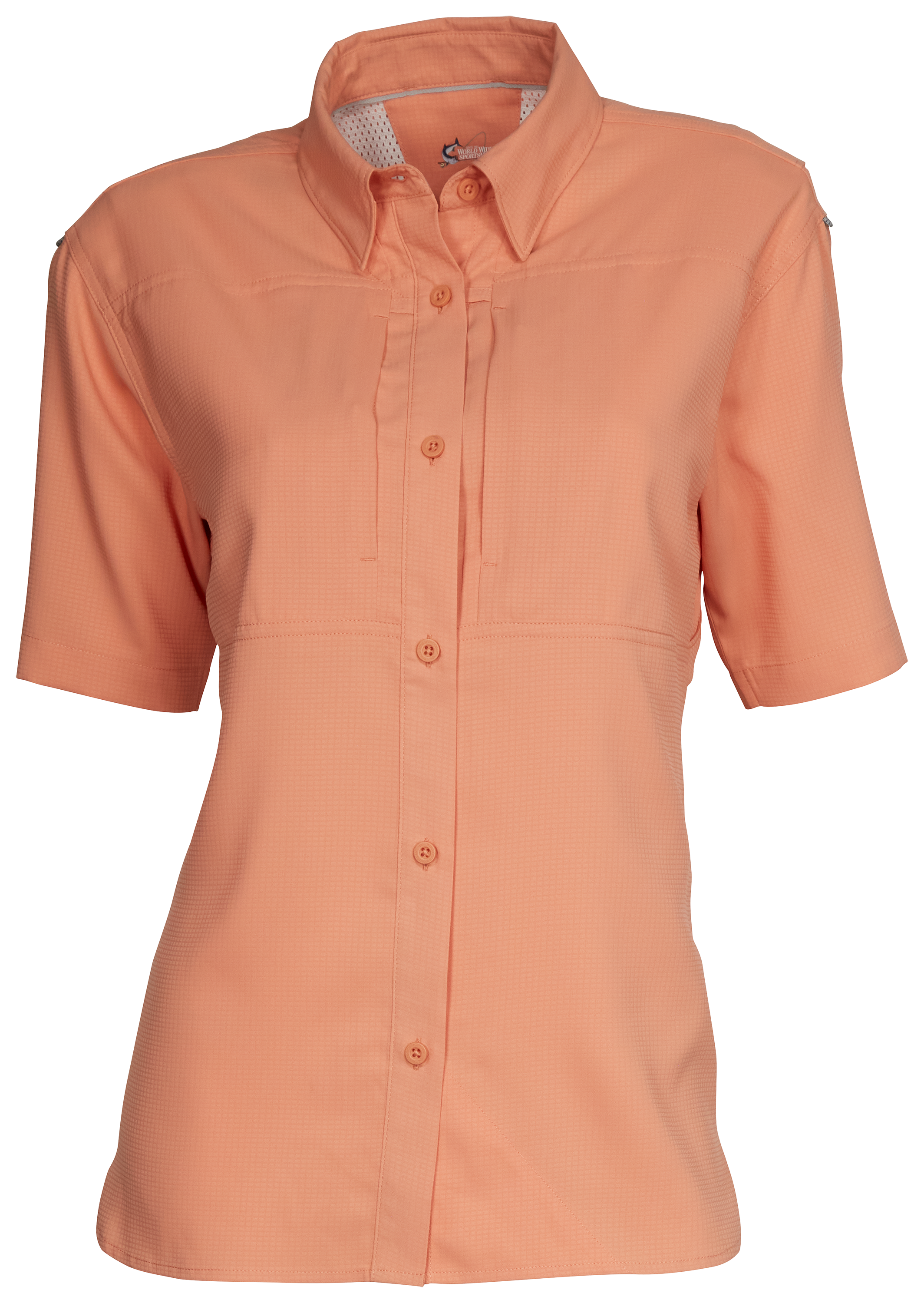 World Wide Sportsman Marina Short-Sleeve Shirt for Ladies - Canyon Sunset -