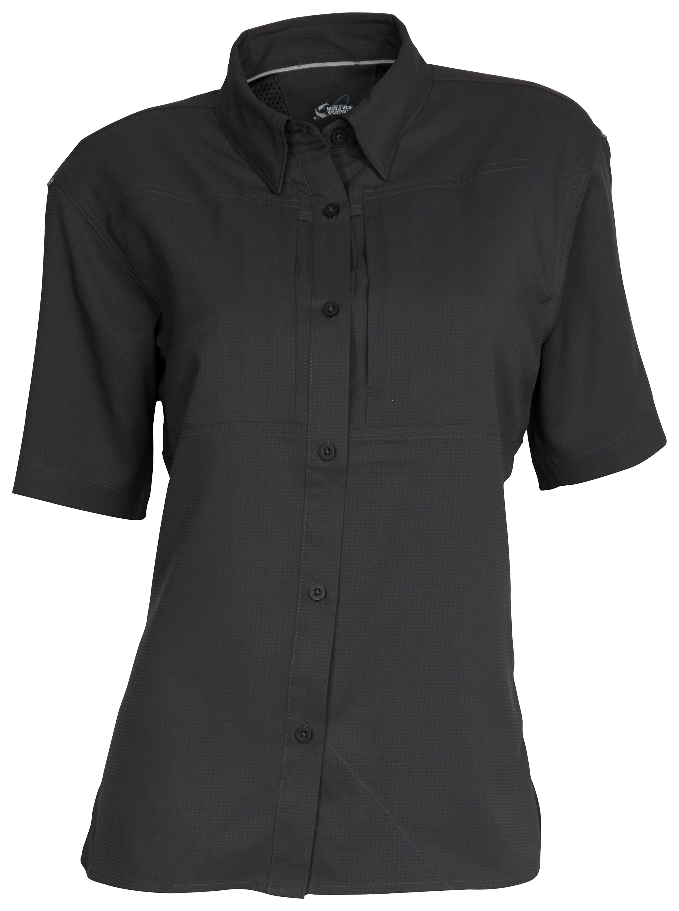 World Wide Sportsman Marina Short-Sleeve Shirt for Ladies - Asphalt - XL