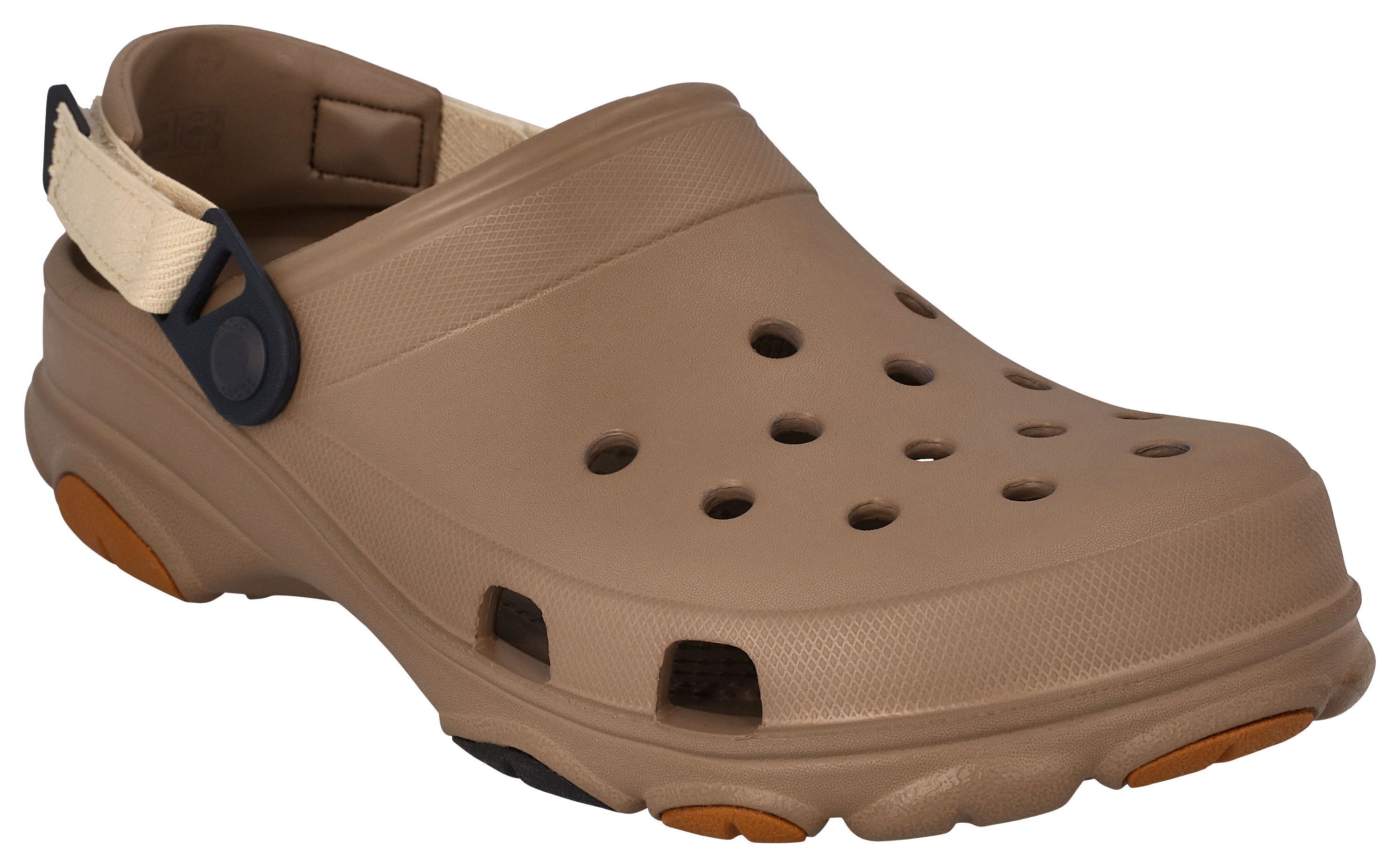 Crocs Classic All-Terrain Clogs for Men - Khaki/Multi - 10M