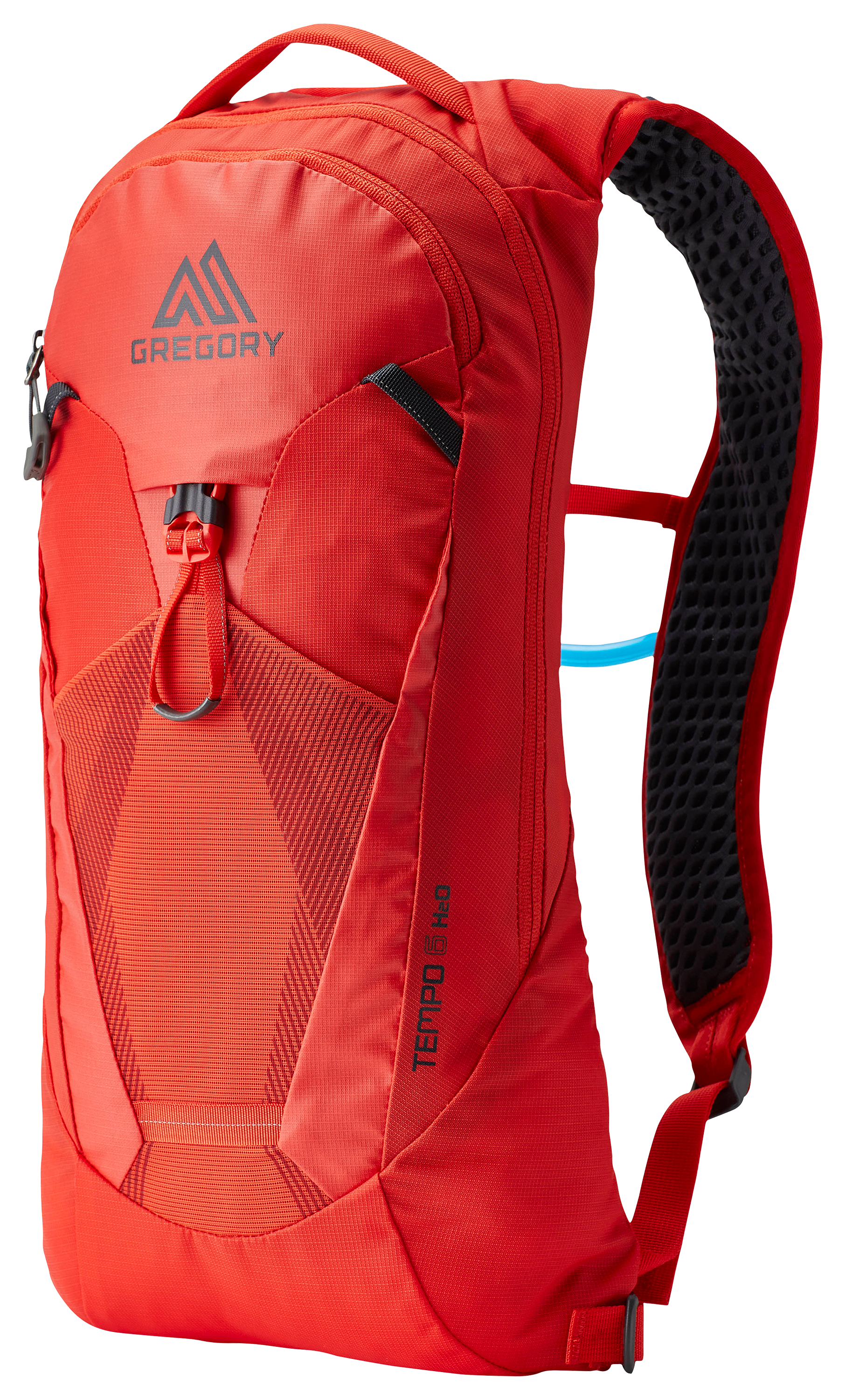 Image of Gregory Tempo 6 H20 Hydration Pack for Men - Oxy Red