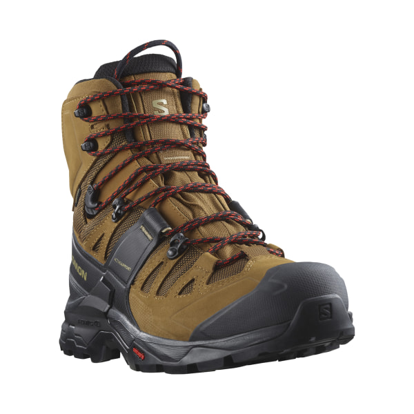 Salomon Quest 4D Mid GTX 4 Hiking Boots for Men - Rubber/Black - 8M