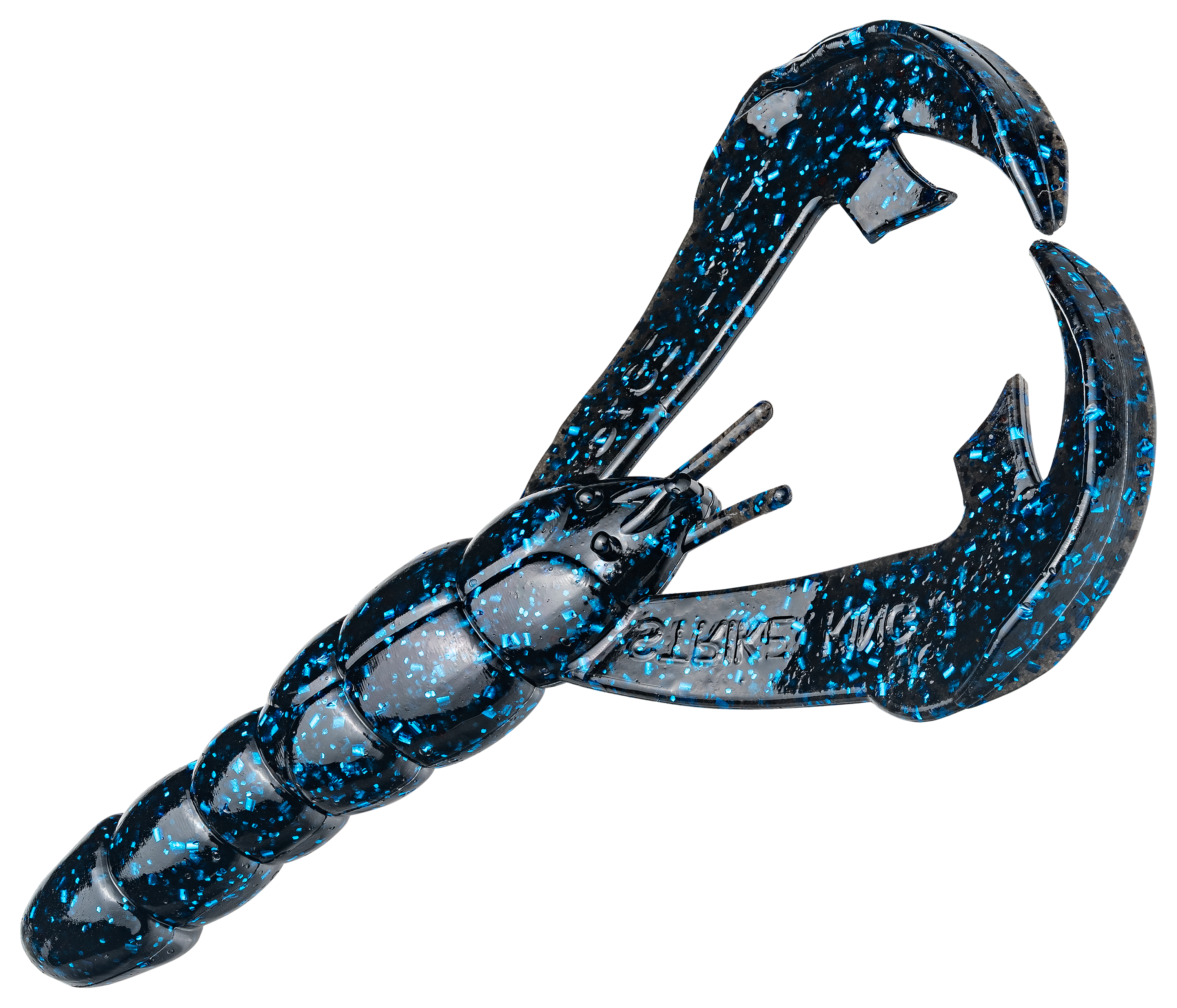 Strike King Rattlin Rage Craw - Blue/Black Flake