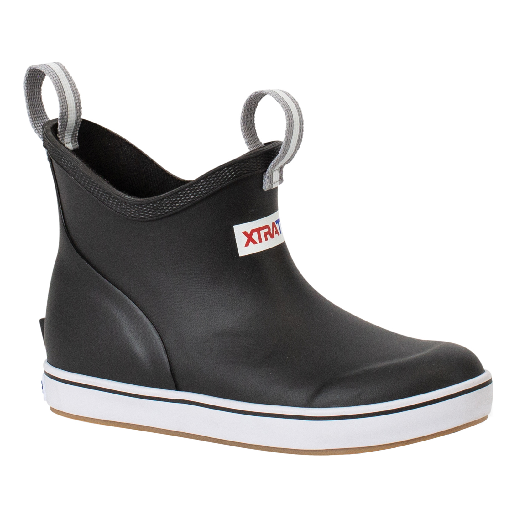Image of Xtratuf Ankle Deck Boots for Kids - Black - 4 Kids