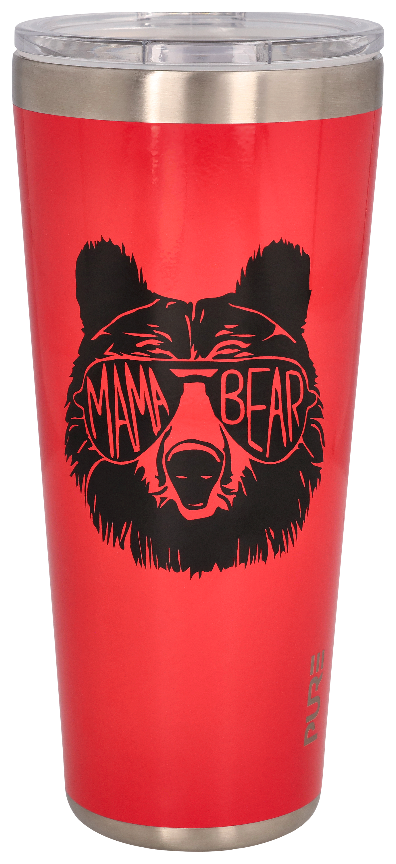 PURE Drinkware Li'l Bear Stainless Steel Tumbler for Kids