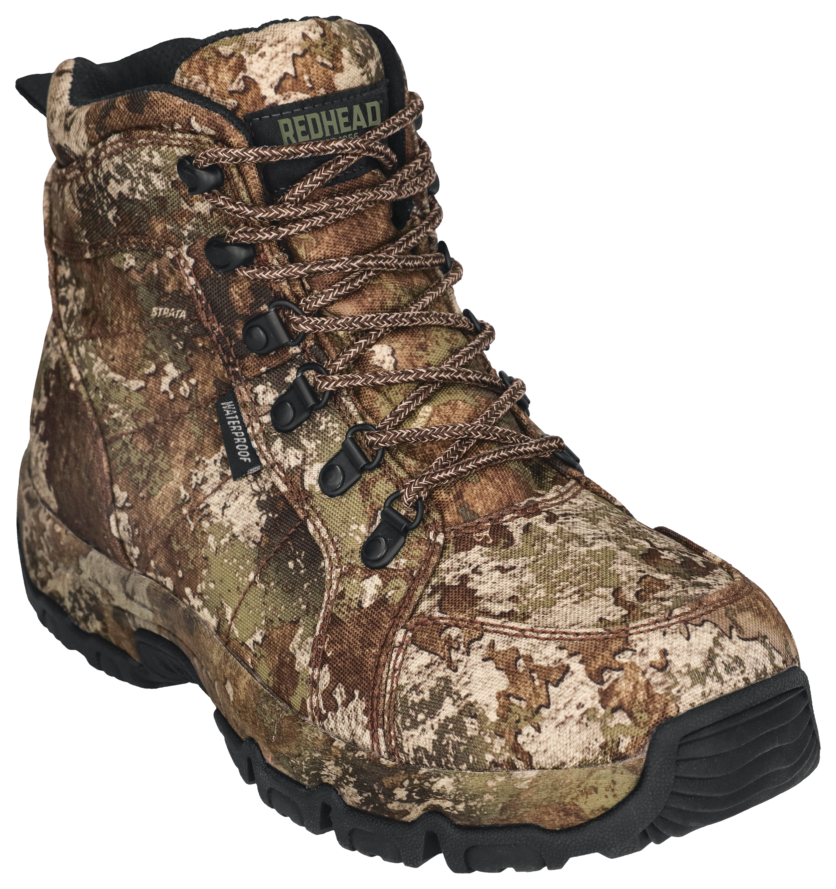 RedHead Timber Buck Waterproof Hunting Boots for Men - TrueTimber Strata - 7M