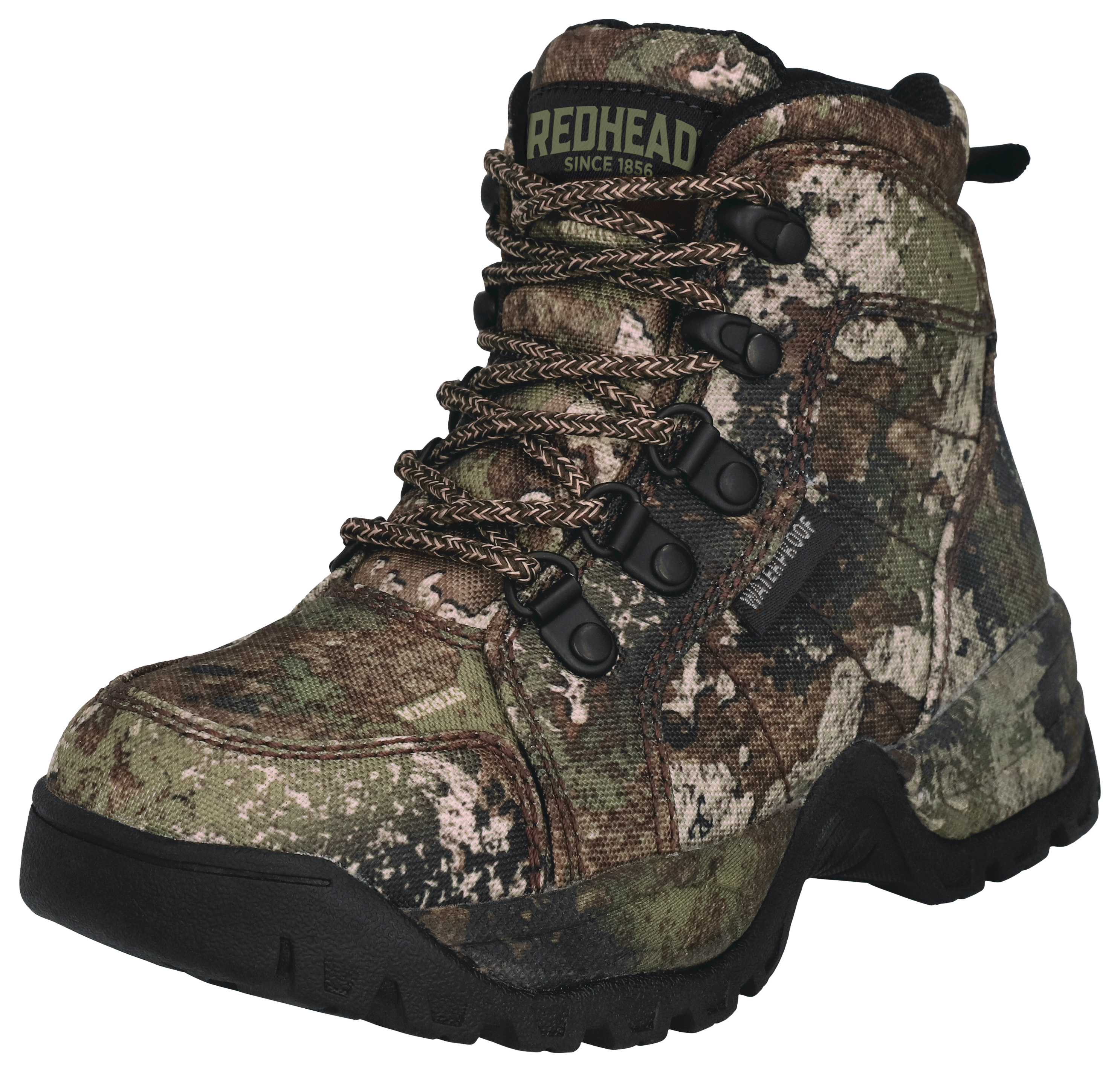 RedHead Timber Buck Waterproof Hunting Boots for Kids - TrueTimber Strata - 2 Kids