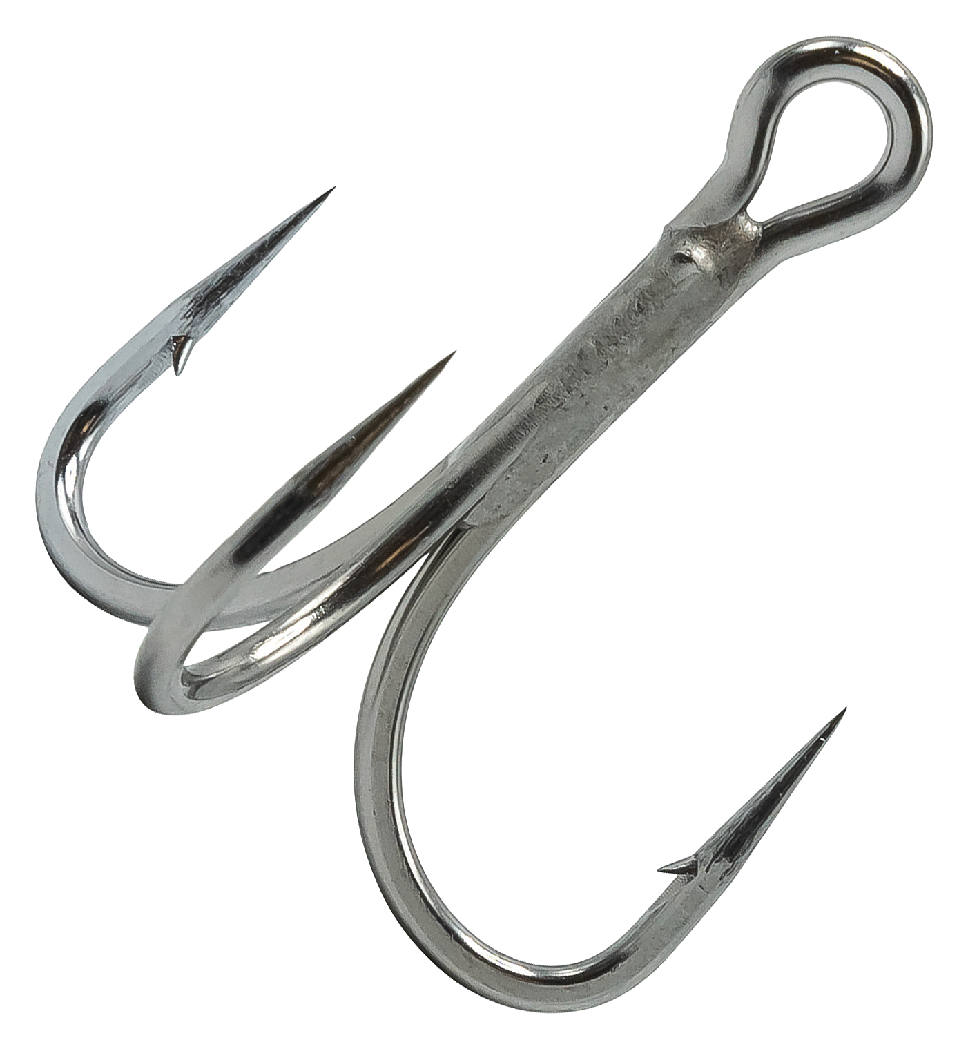 Mustad JAW-LOK In-Line Treble Hook, 5X Strong