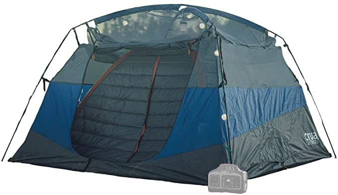 Crua Outdoors Xtent Maxx Combo 3 Person Tent With Extendable Roof Blue