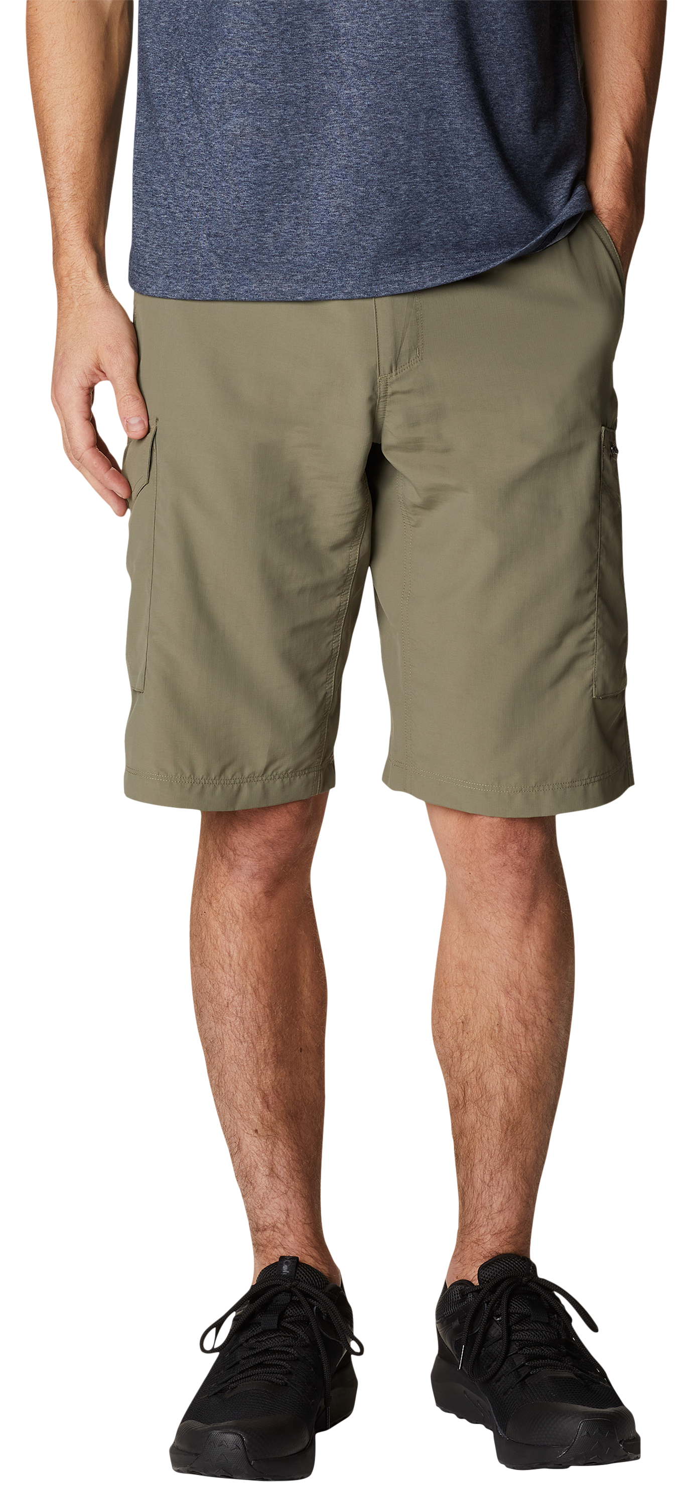 Columbia Silver Ridge Cargo Shorts for Men - Stone Green - 36