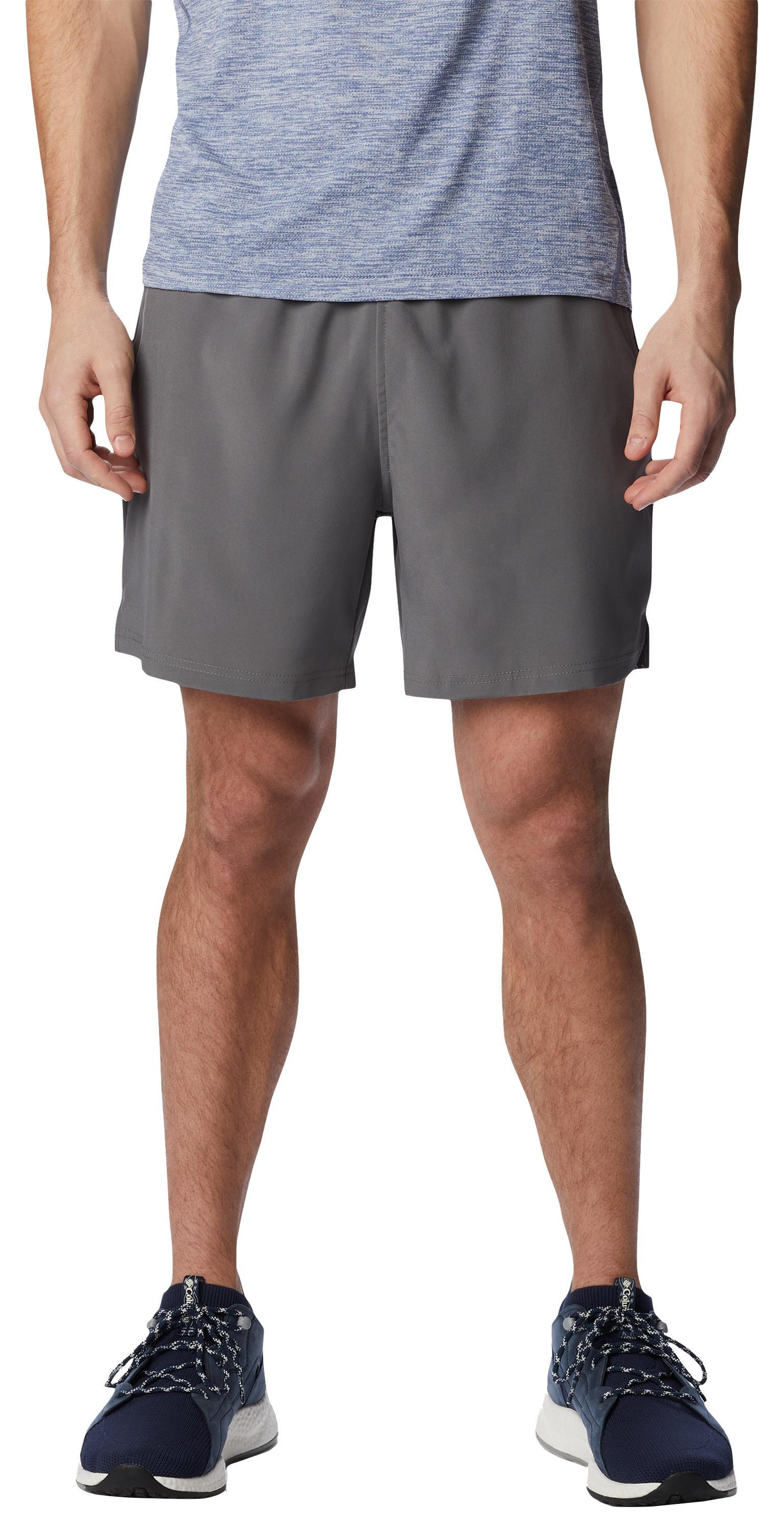 Image of Columbia Hike Brief Shorts for Men - City Grey
