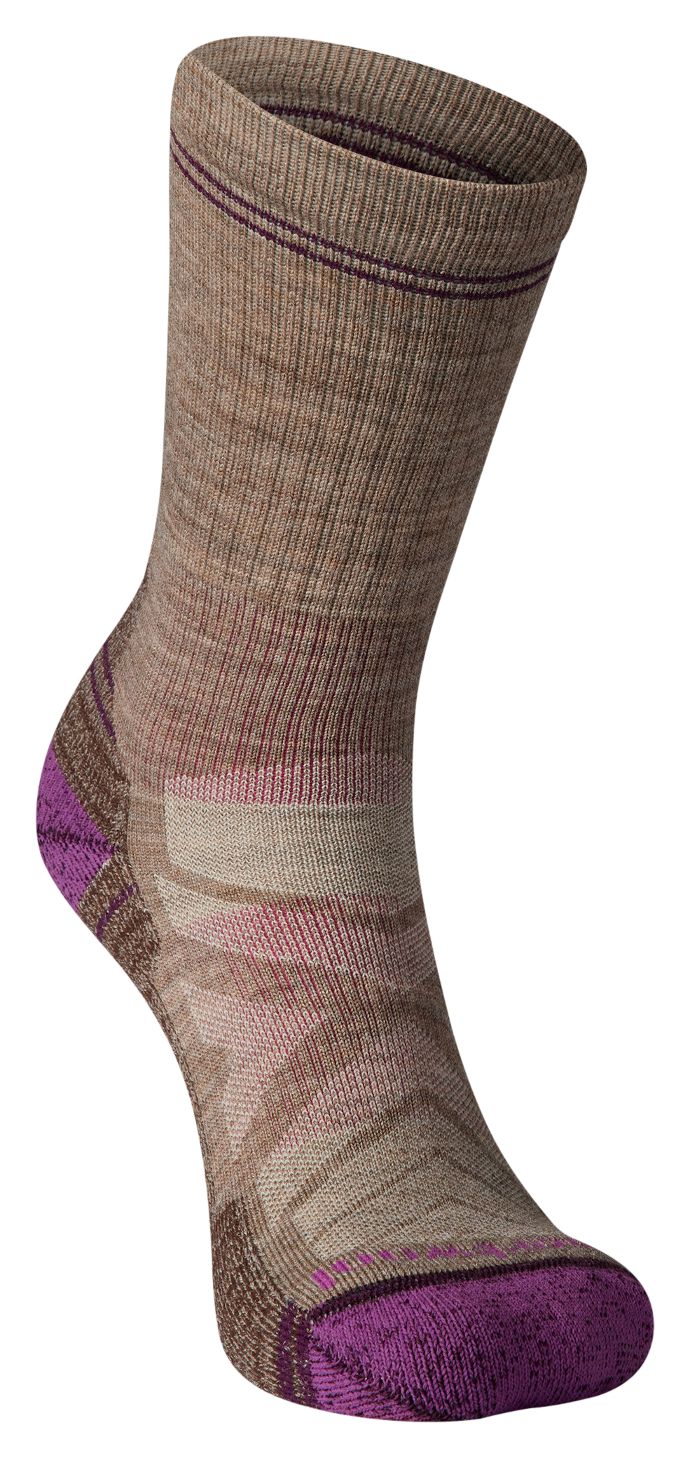 Image of Smartwool Hike Light-Cushion Crew Socks for Ladies - Fossil - S