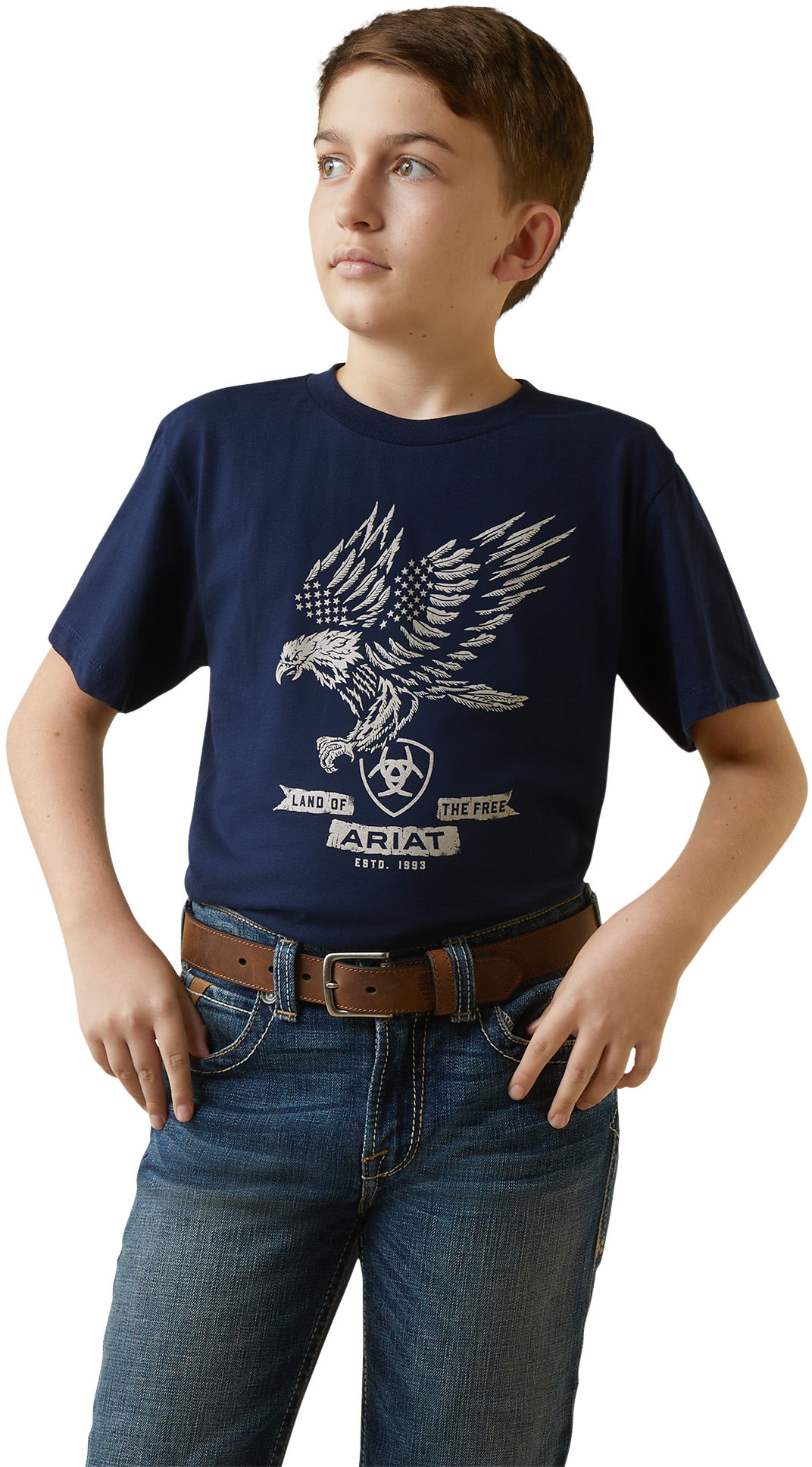 Ariat Fighting Eagle Short-Sleeve T-Shirt for Kids