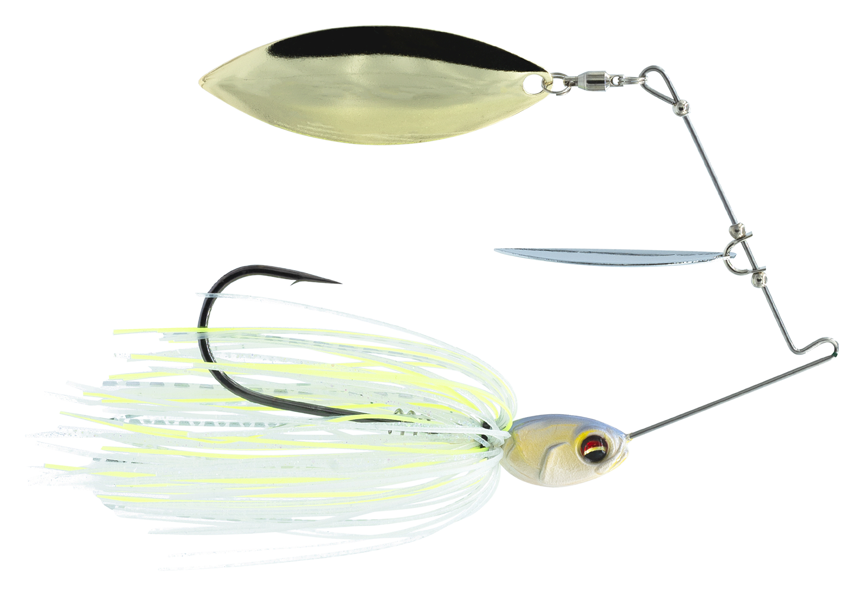 Image of 6th Sense Divine Spinnerbait - 3/4 oz. - Chartreuse Flash