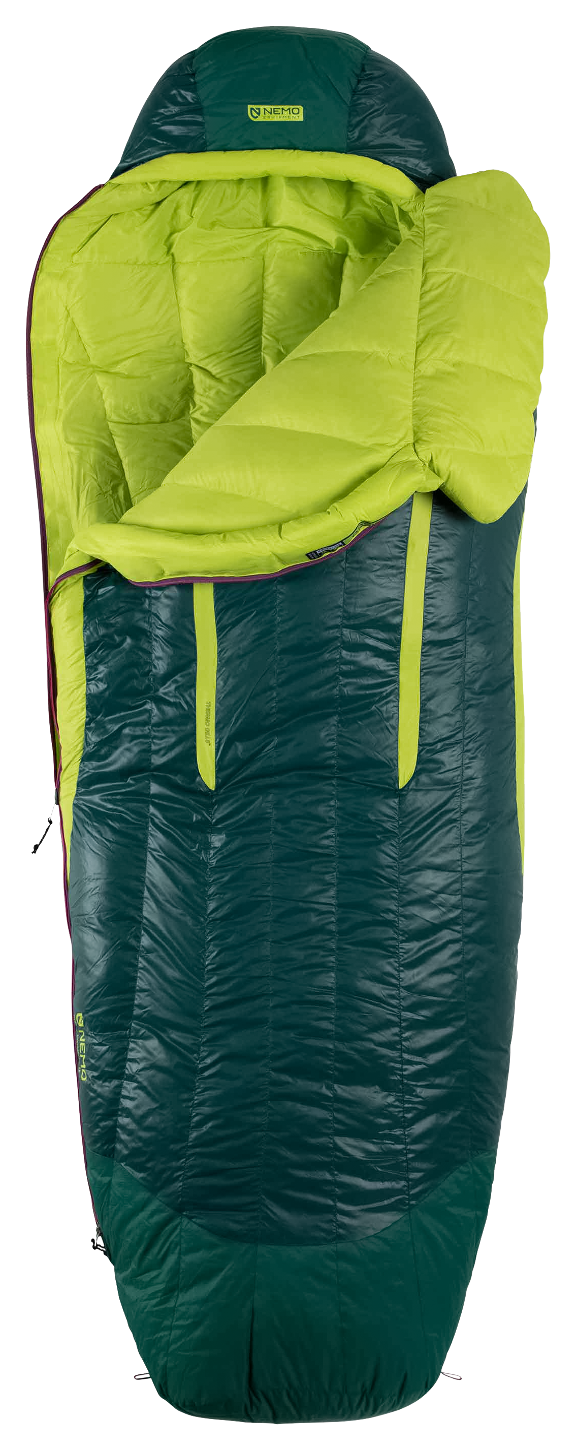 Image of NEMO Disco 15° Down Mummy Sleeping Bag for Ladies - Electra/Starlit - Long