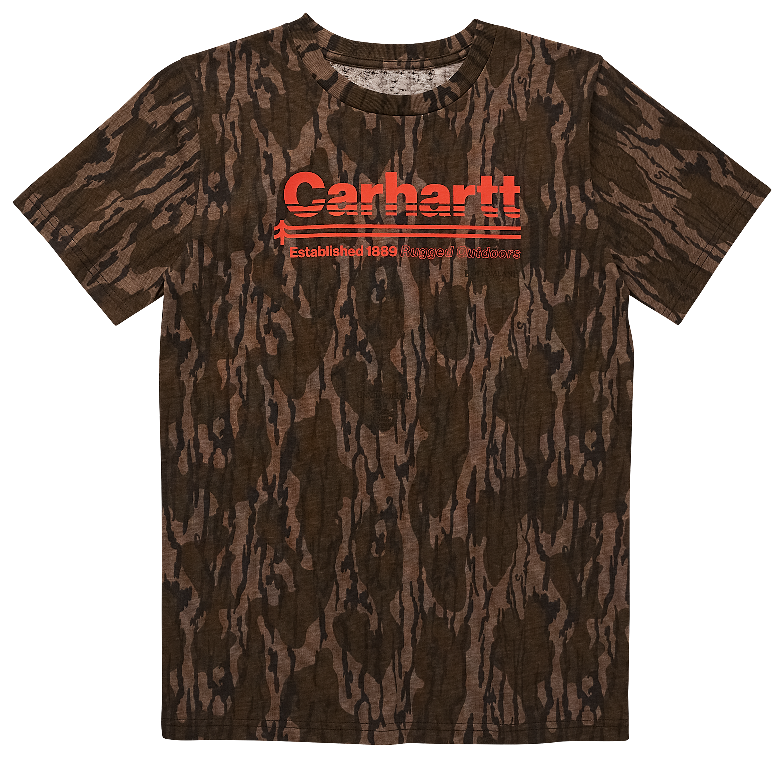 Carhartt Mossy Oak Original Bottomland Camo Short-Sleeve T-Shirt for Kids