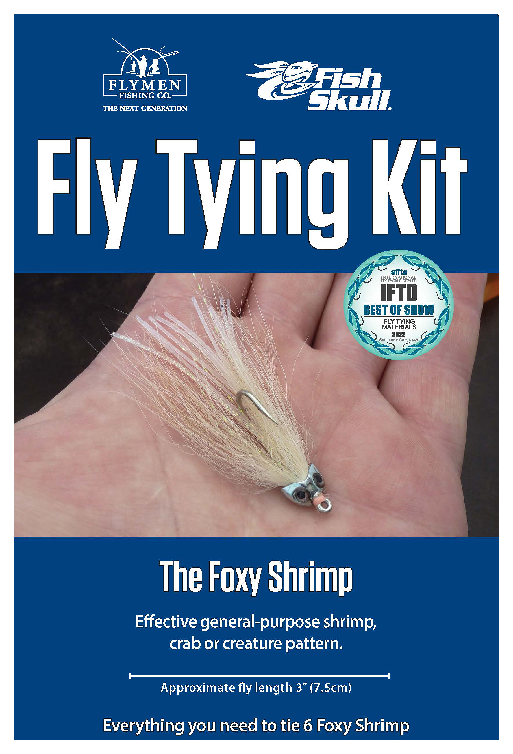 FLYMEN FISHING CO mpany The Foxy Shrimp Fly-Tying Kit