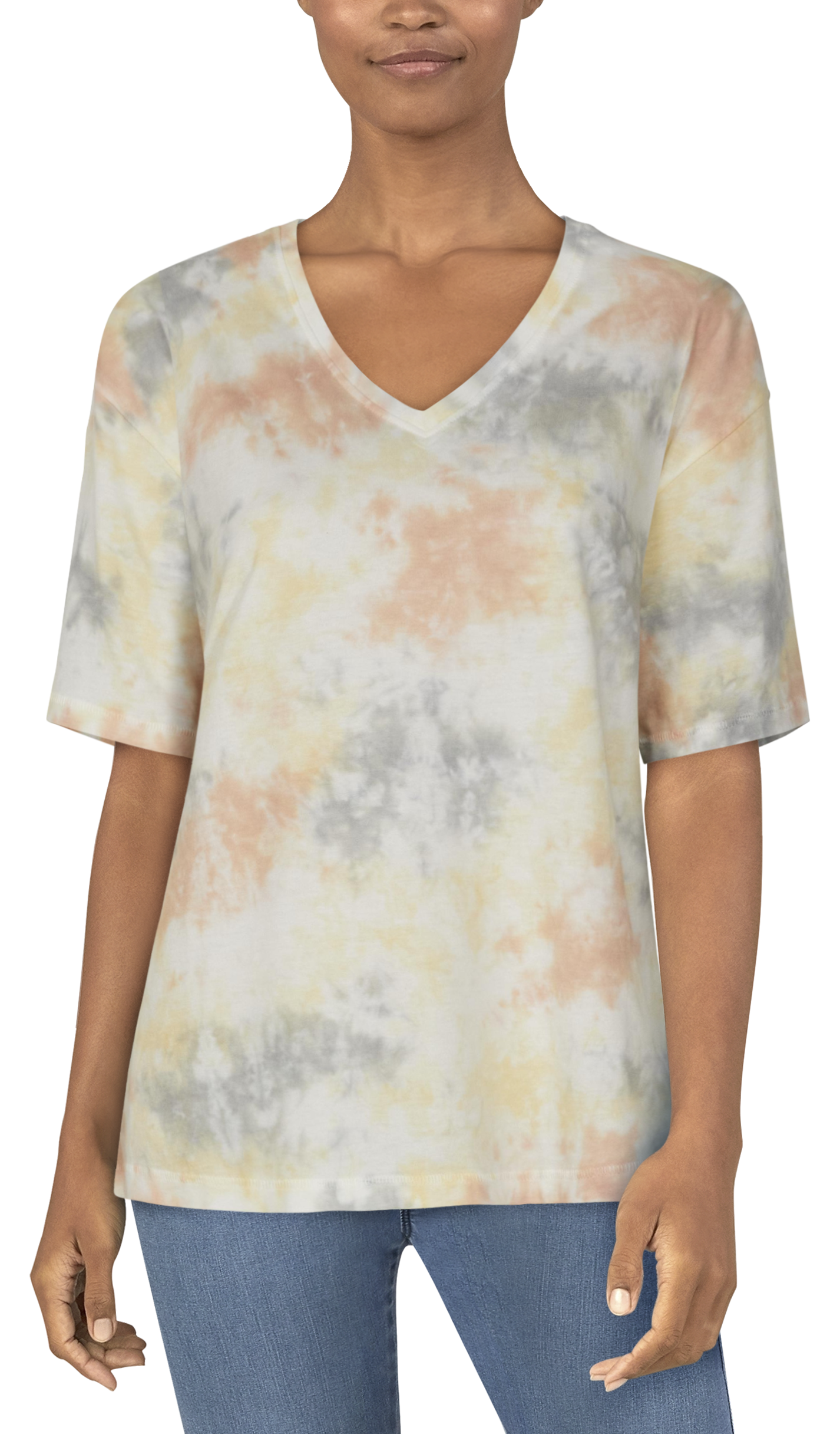 Natural Reflections Tie-Dye Tee for Ladies