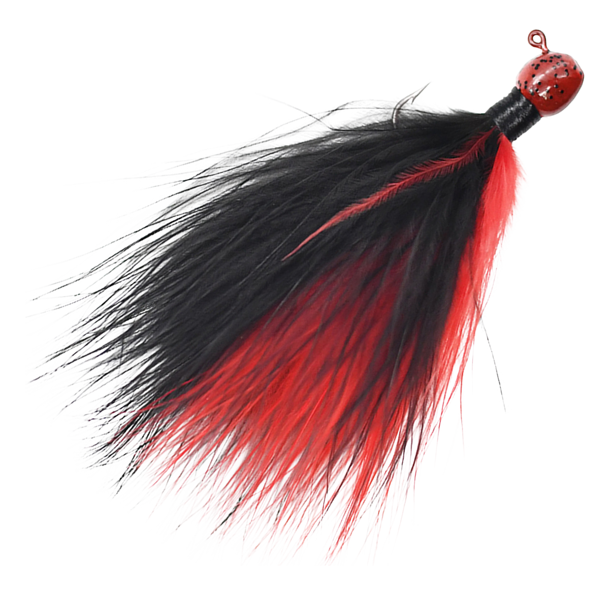 Image of Trout Magnet D2 Jig - Bleeding Black Widow - 1/8 oz.