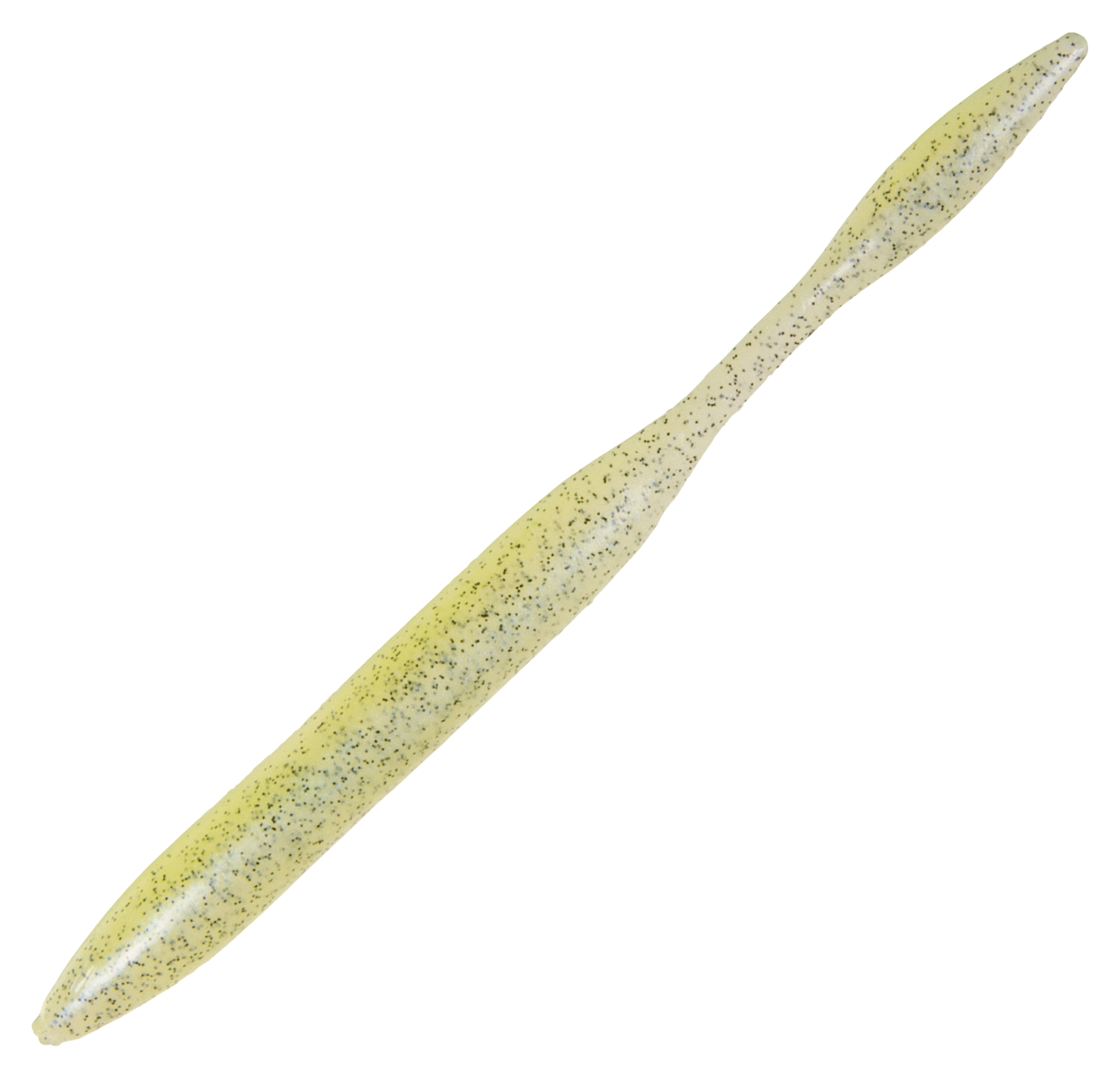 Strike King KVD Perfect Plastics Dream Shot Softbait - 4 - Chartreuse/Blu
