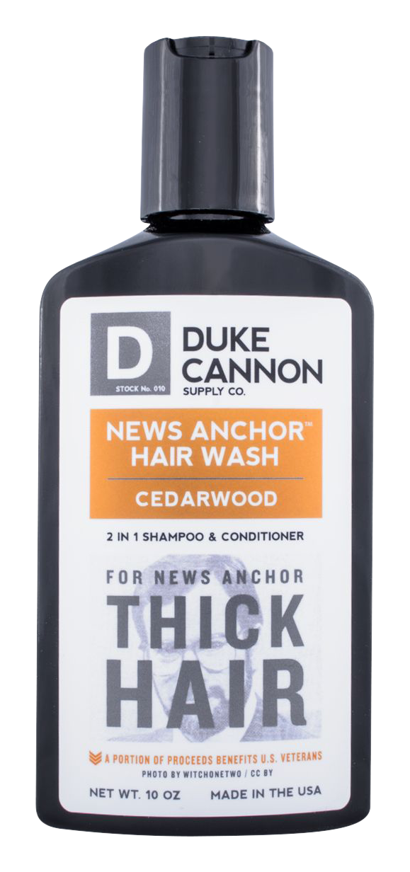 Duke Cannon Supply Co. News Anchor Cedarwood 2-in-1 Hair Wash | Cabela's