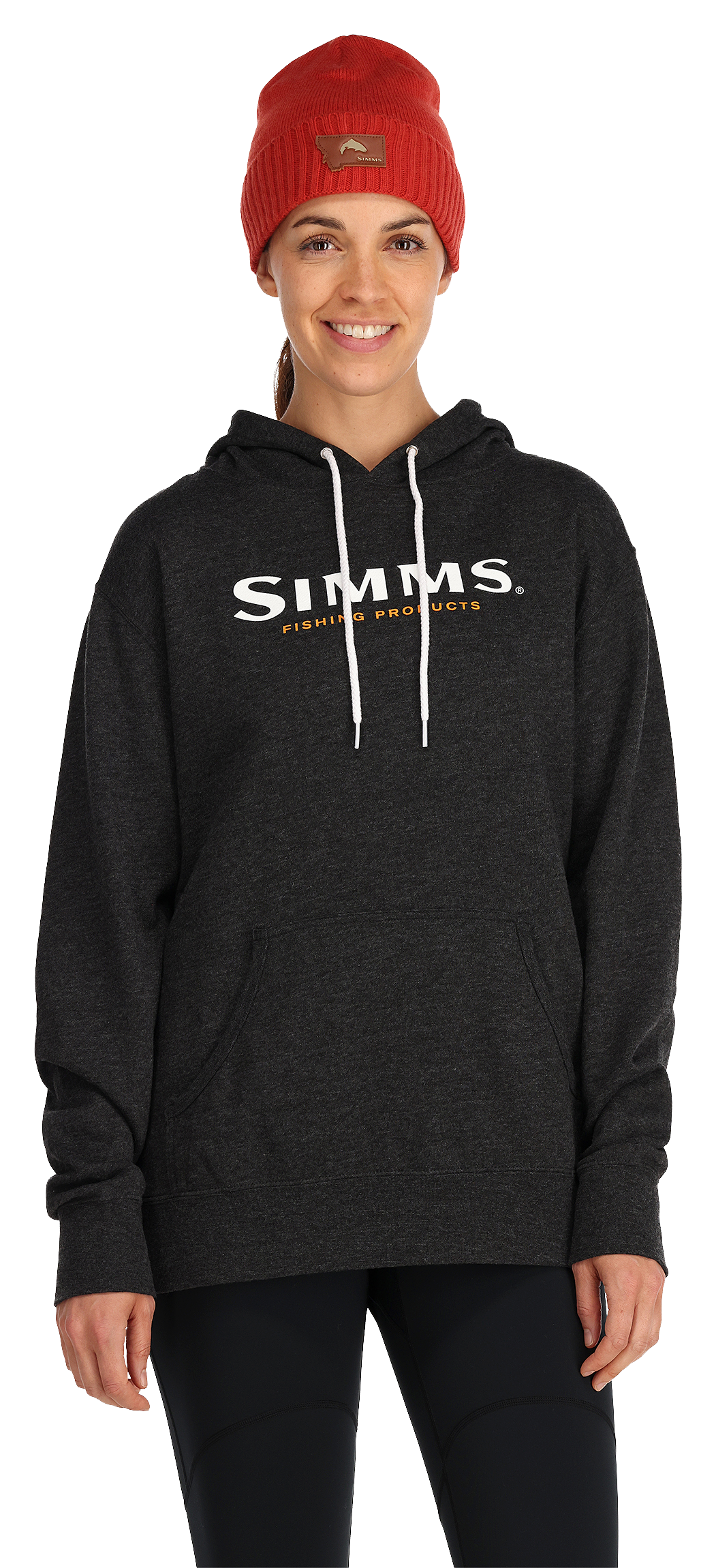 Simms Logo Long-Sleeve Hoodie for Ladies