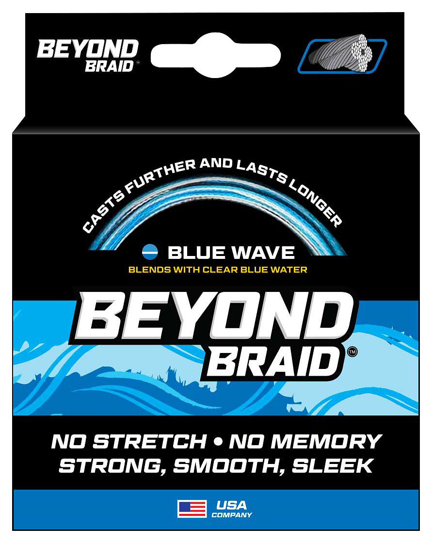 Beyond Braid Braided Fishing Line - Lava - 300 Yards- 15 lb