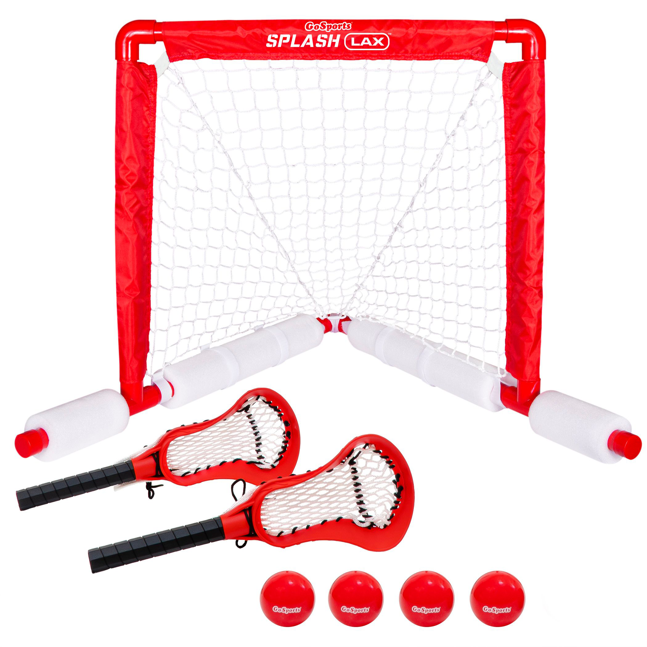 Image of GoSports Splash Floating Pool Lacrosse Set