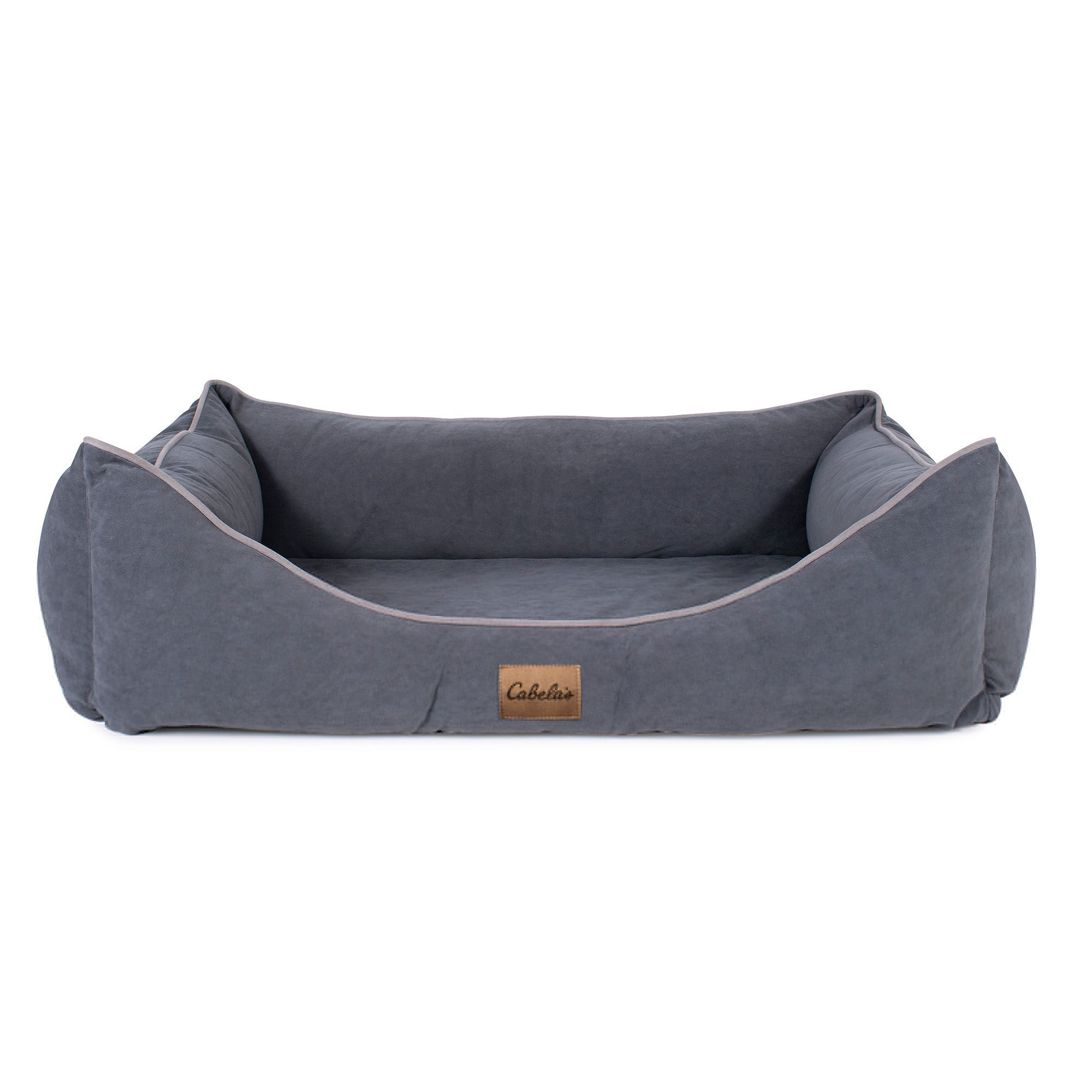 Image of Cabela's Microfiber Kuddler Pet Bed - Blue - M