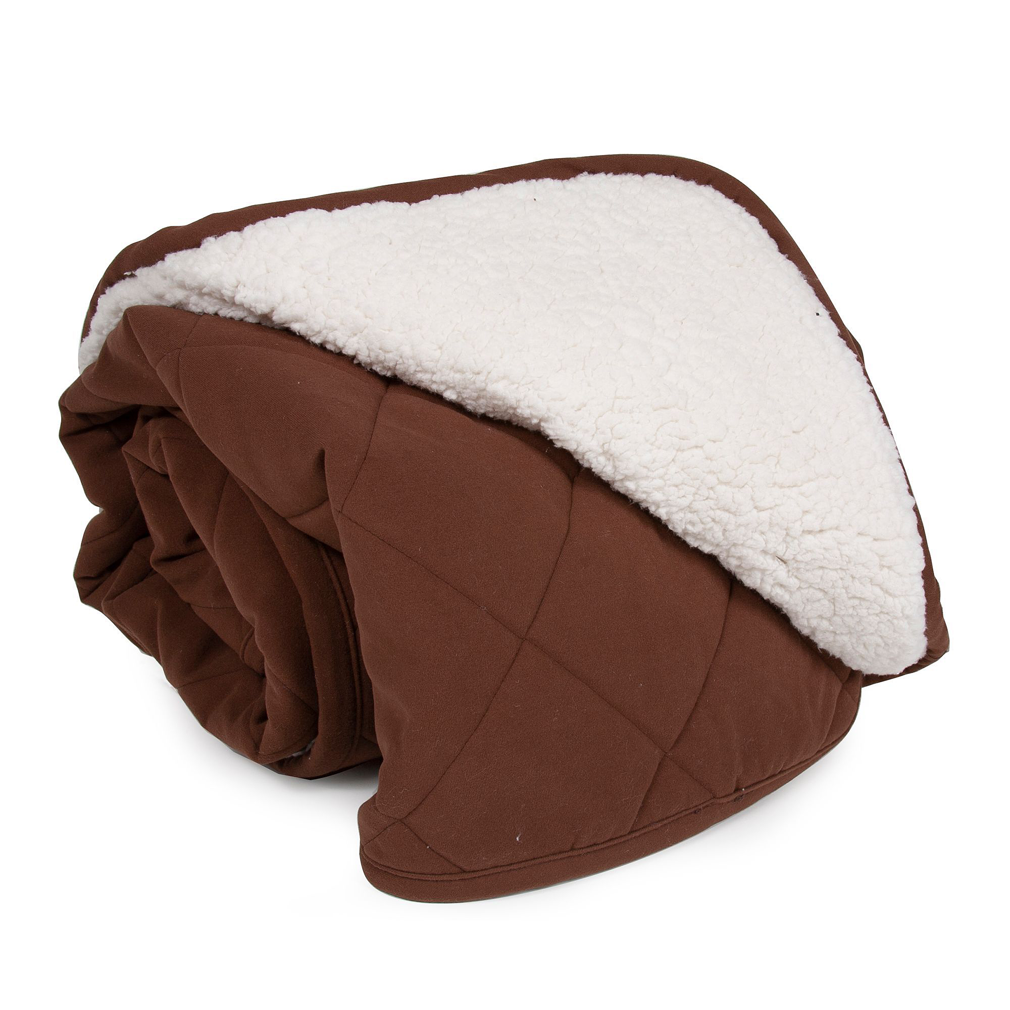 Cabela's Diamond Quilted Reversible Pet Throw - Brown - Cabela's