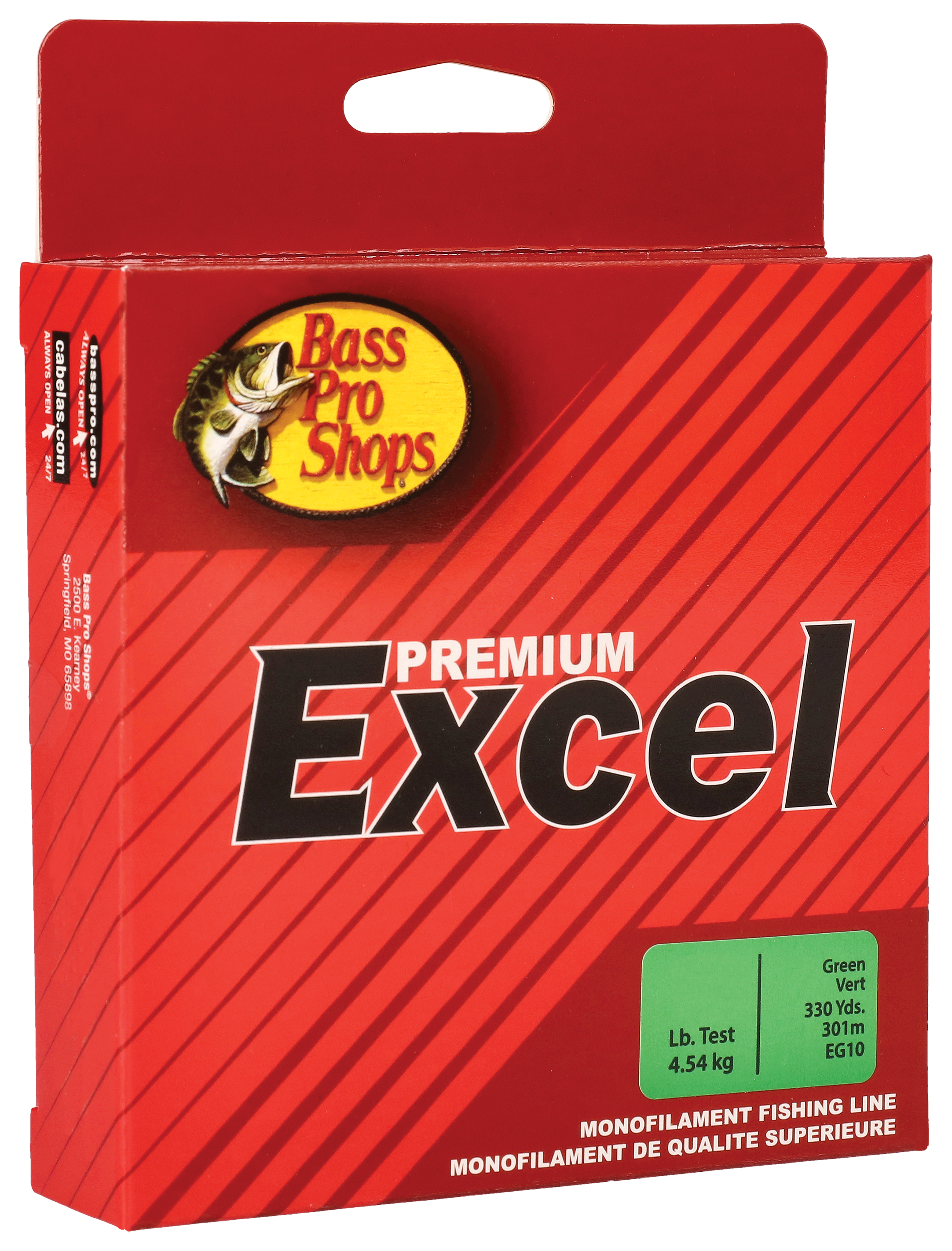 BASS PRO SHOPS Excel Monofilament Line 330-Yard Spool