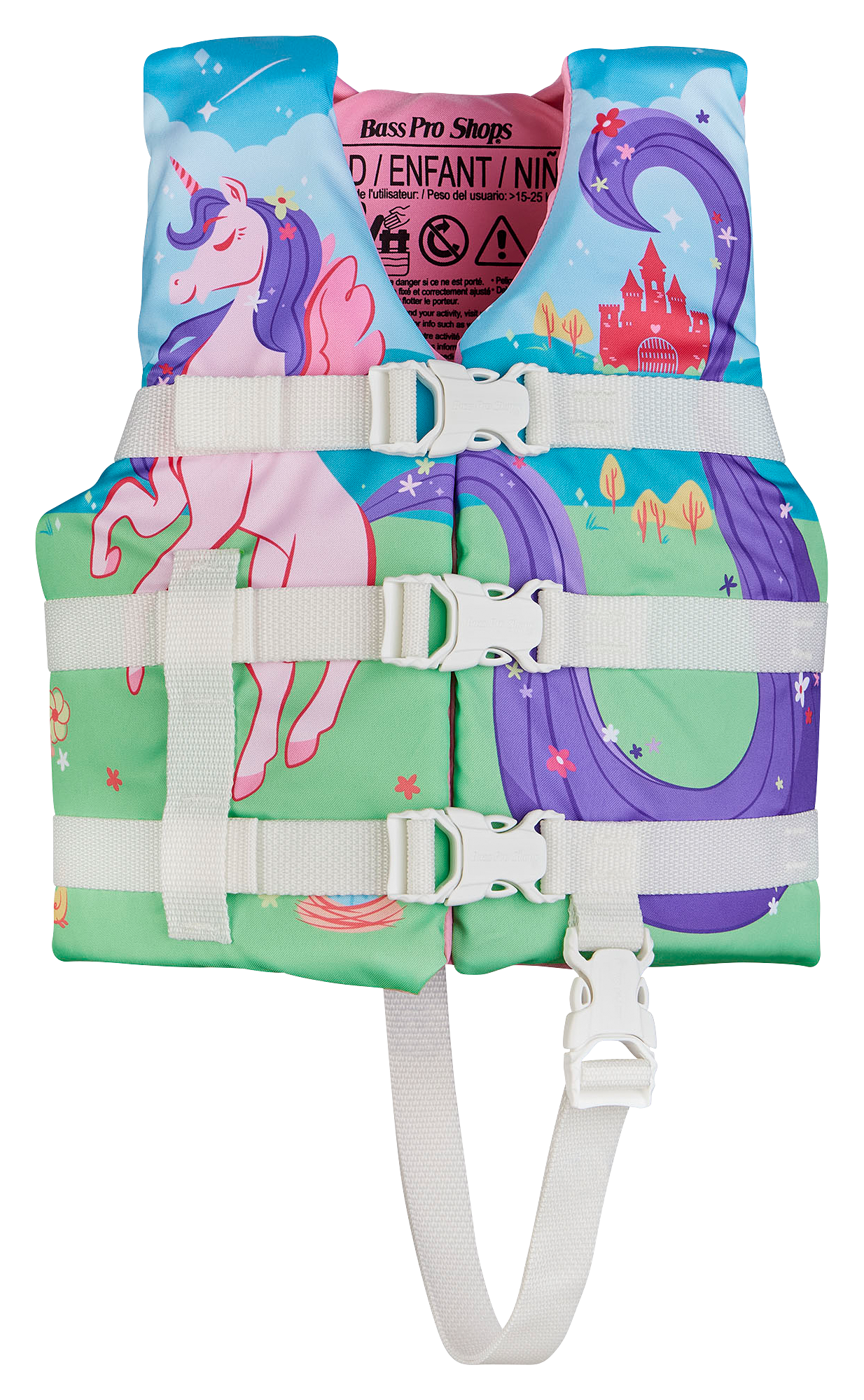 BASS PRO SHOPS Water Buddies Pegasus Character Life Jacket for Kids