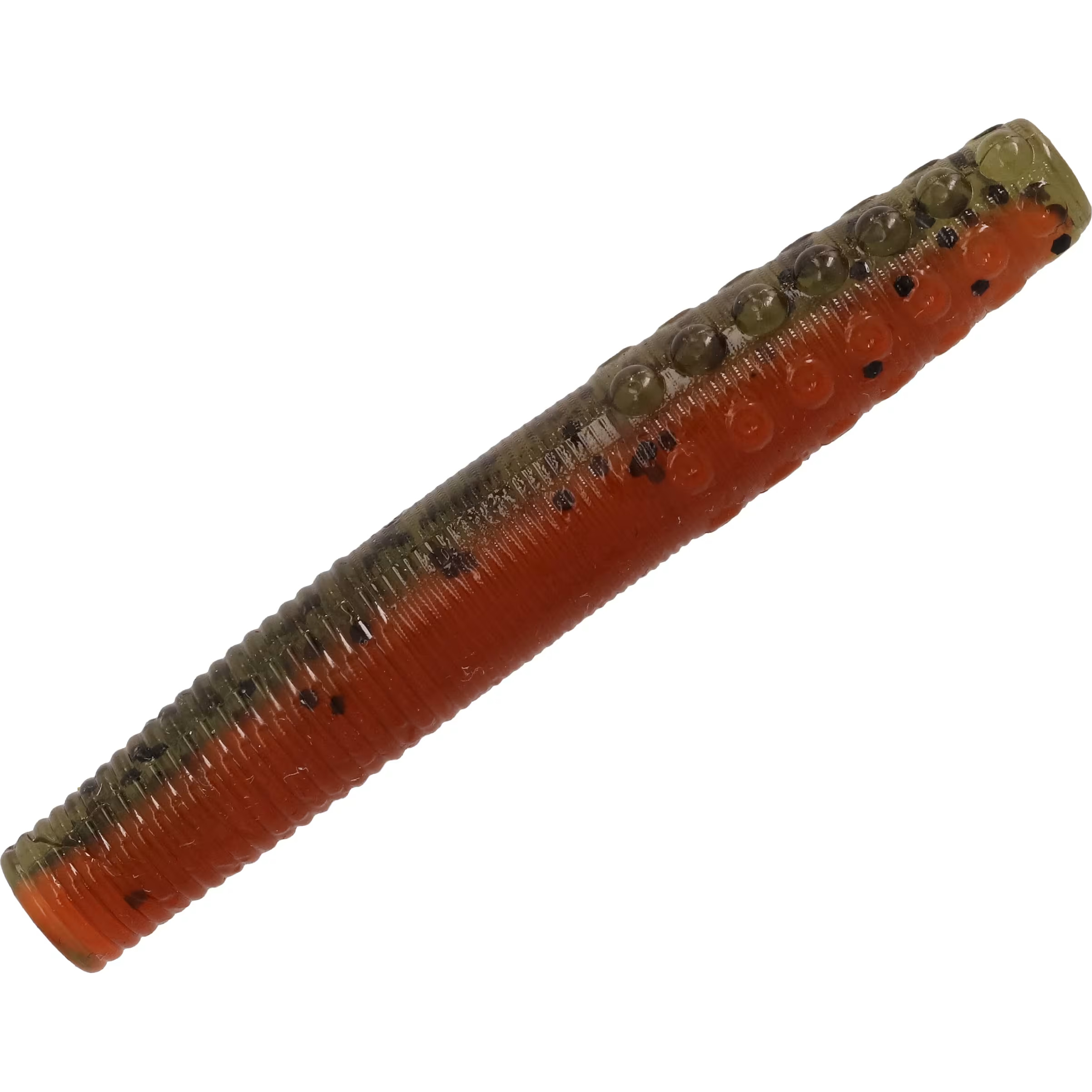 Bass Pro Shops HFT Ned Tails - Green Pumpkin/Orange