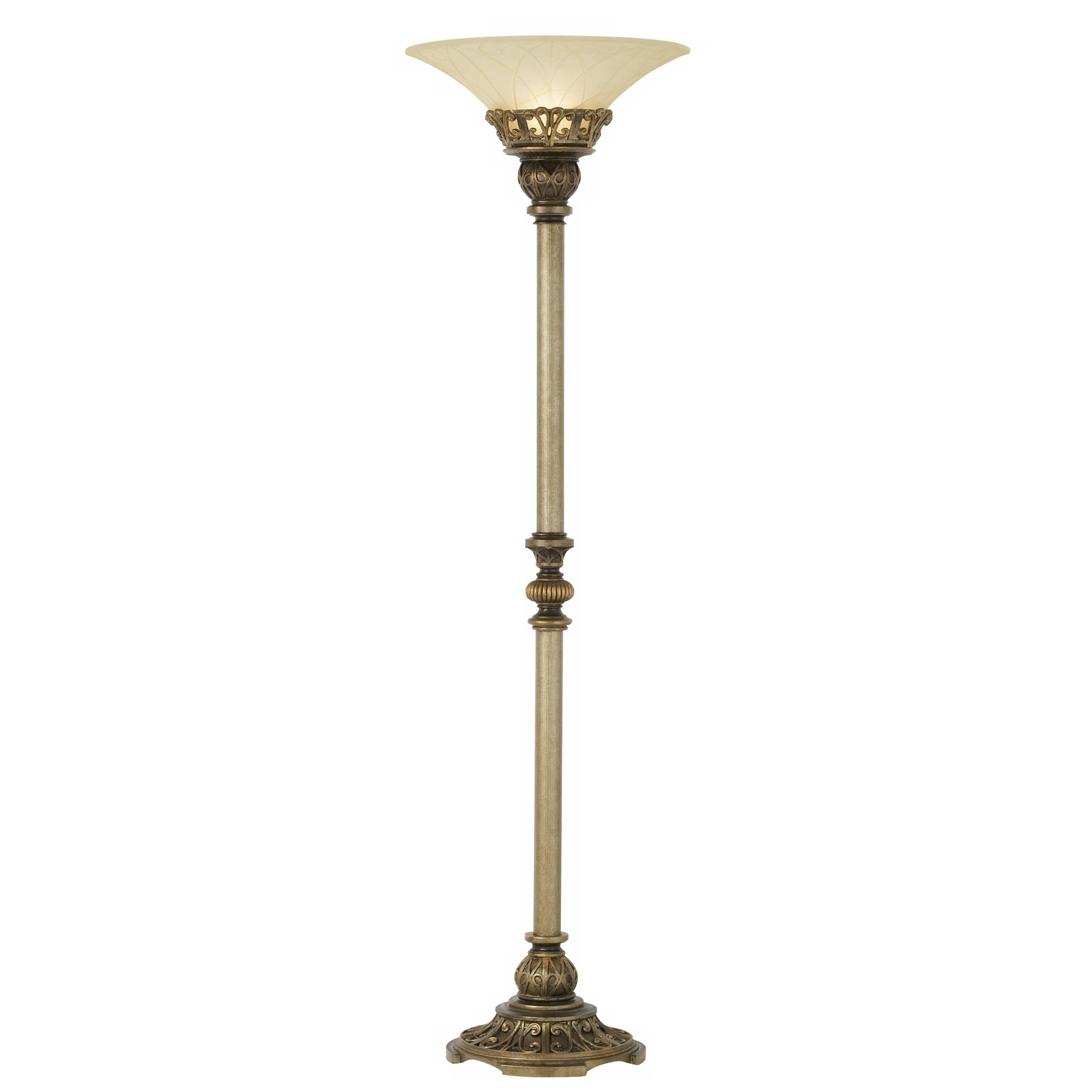 Pacific Coast Lighting Timeless Elegance Traditional Torchiere Floor Lamp
