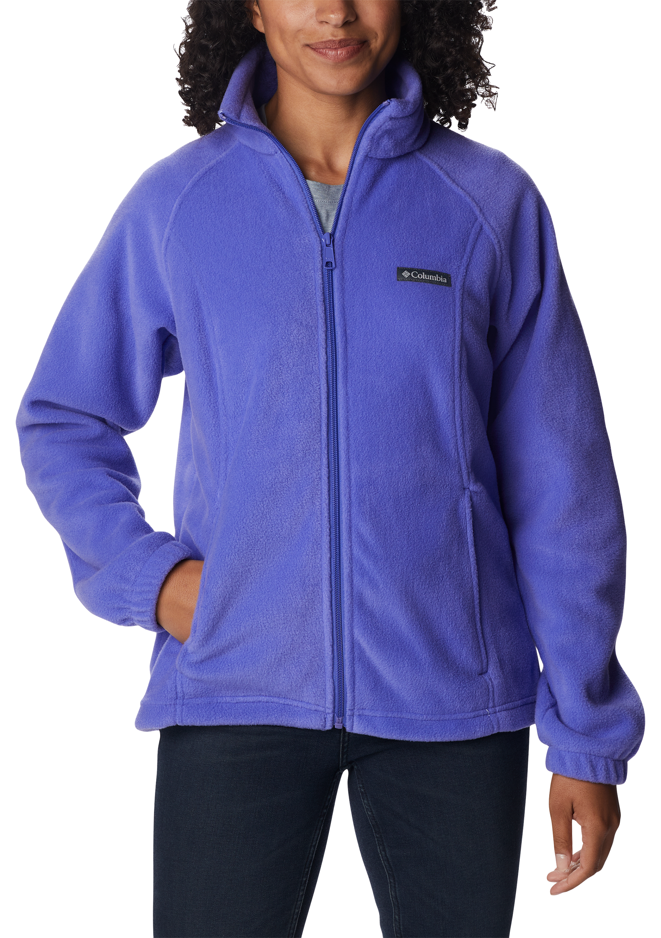 Columbia Benton Springs Full-Zip Fleece Jacket for Ladies - Purple Lotus - XXL