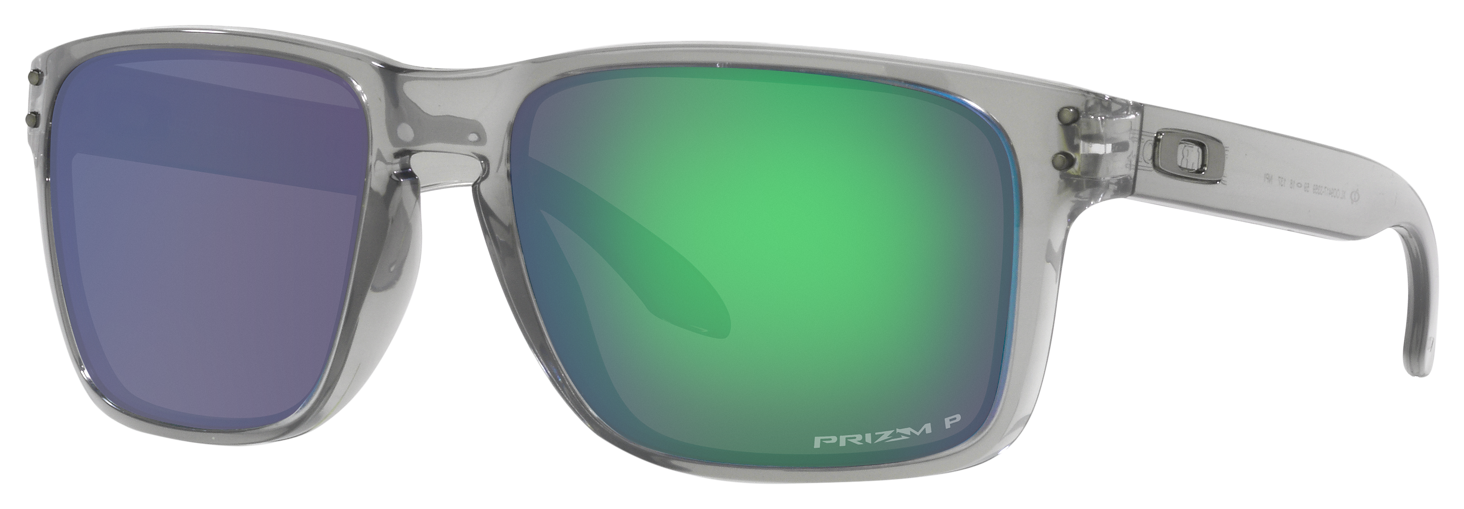 Image of Oakley Holbrook XL OO9417 Prizm Grey Polarized Sunglasses - Gray Ink/Prizm Jade - X-Large