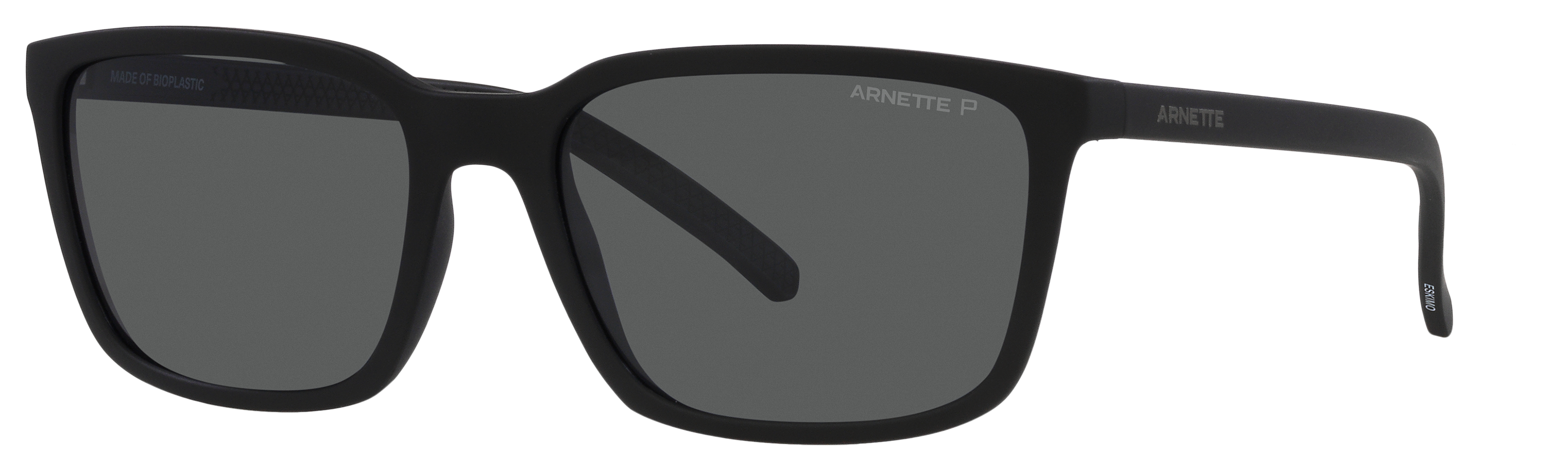 Image of Arnette AN4311 Polarized Sunglasses - Matte Black/Dark Gray - Large