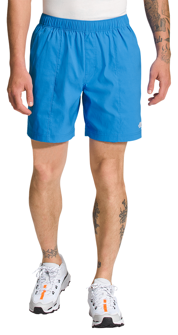 Image of The North Face Class V Shorts for Men - Super Sonic Blue - S/Regular