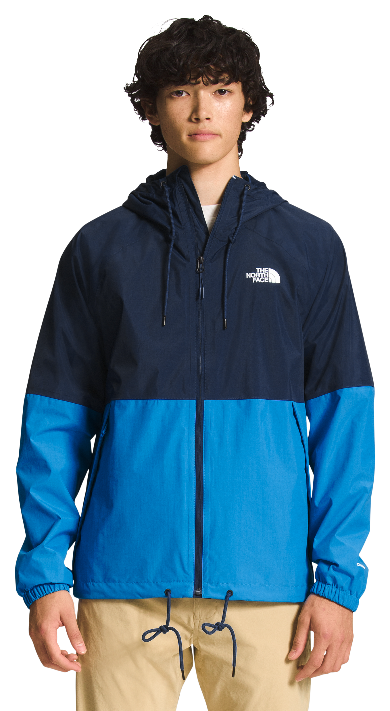 The North Face Antora Rain Full-Zip Hoodie - Summit Navy/Super Sonic Blue