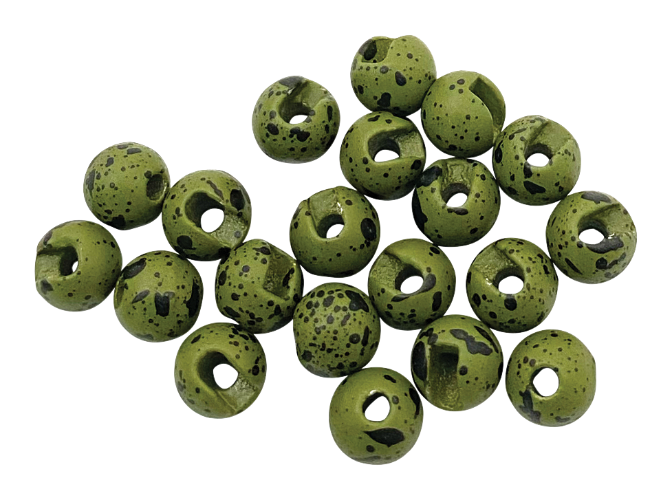 MONTANA FLY COMPANY Slotted Tungsten Beads 20-Pack