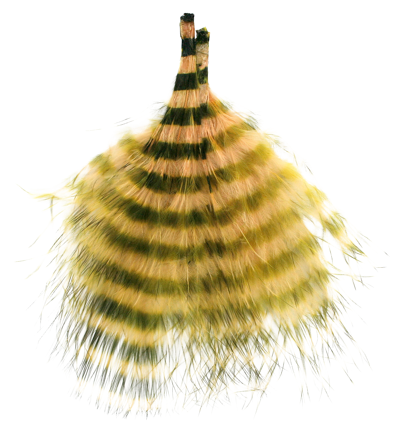 Image of Montana Fly Company Barred Marabou - Tan/Olive