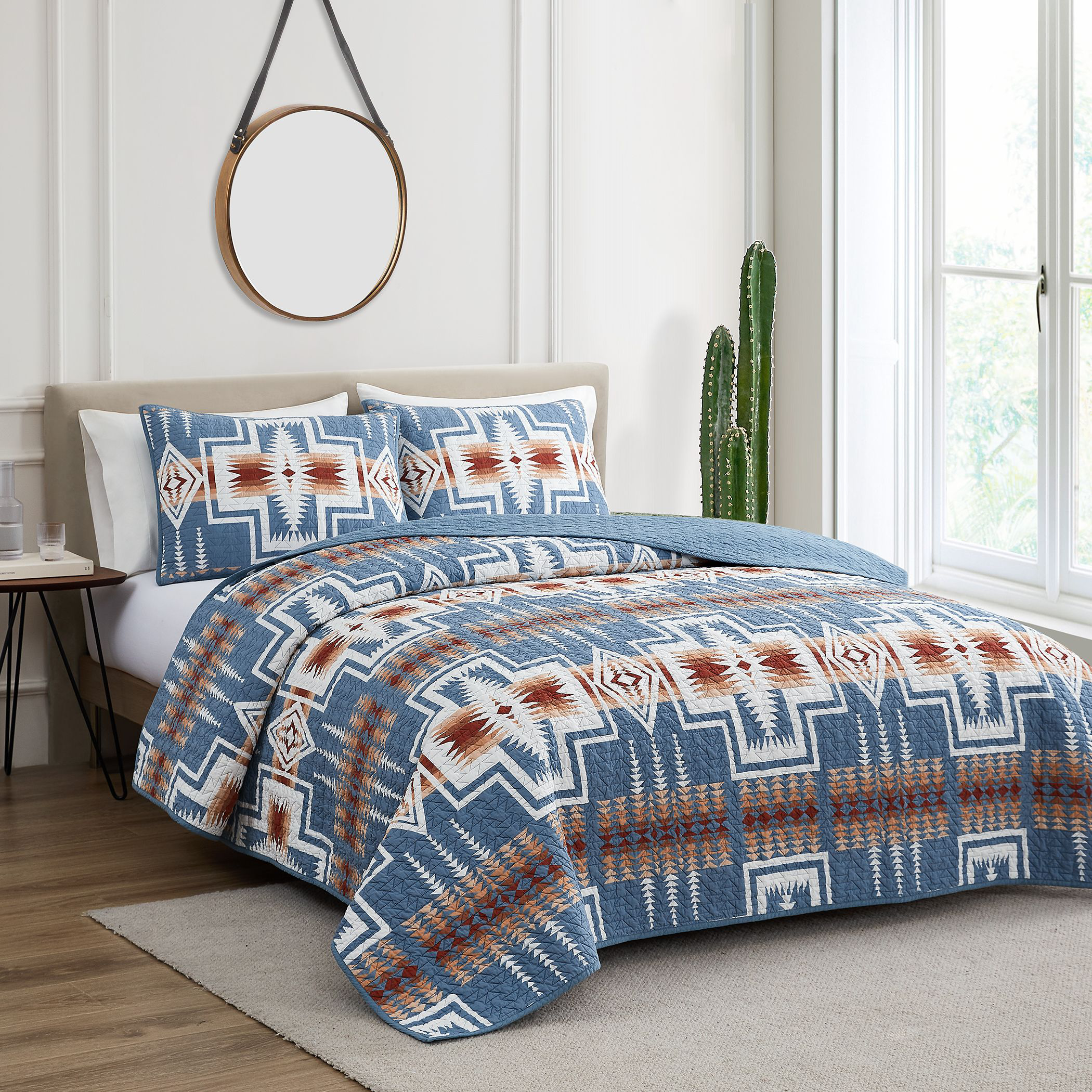 Image of Pendleton Harding Coverlet Set - Twin