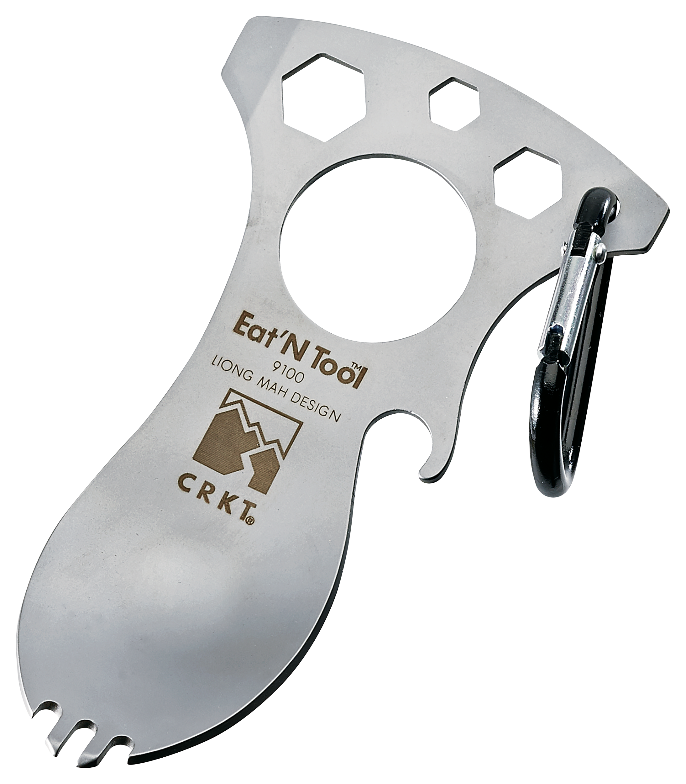 CRKT Eatn Tool Camping Multi-Tool - Stainless Steel
