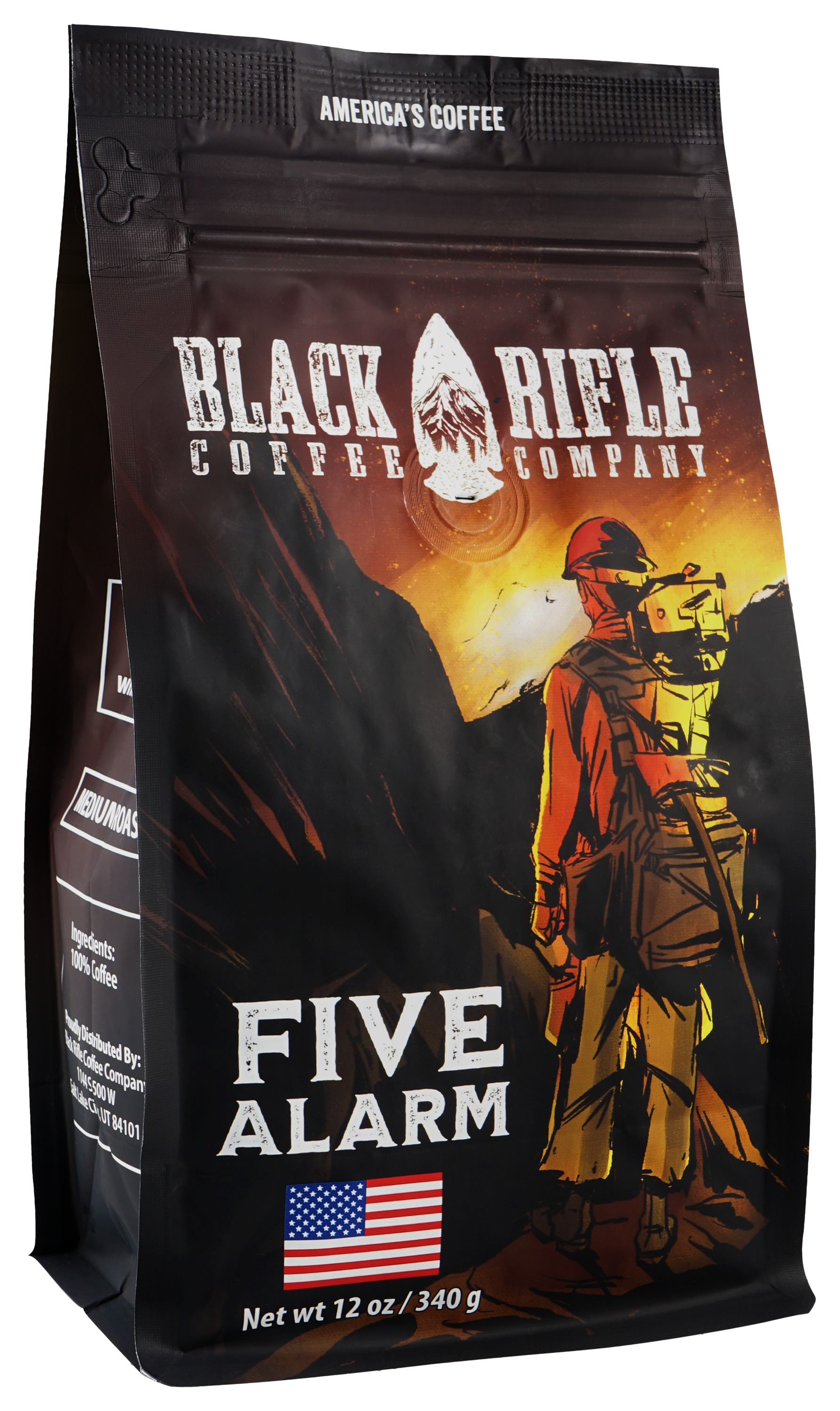 Black Rifle Coffee Company Five Alarm Roast Ground Coffee